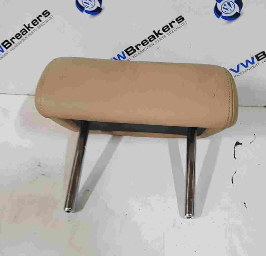 Volkswagen Touareg 2002-2007 Front Seat Chair Head Rest Beige