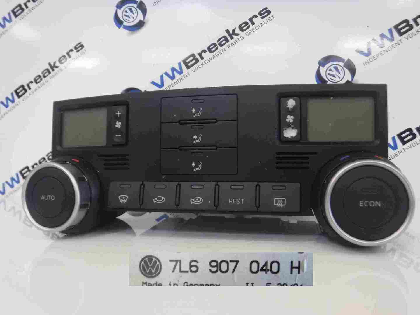 Volkswagen Touareg 2002-2007 Heater Controls Switch Button 7L6907040H 7L6907040L