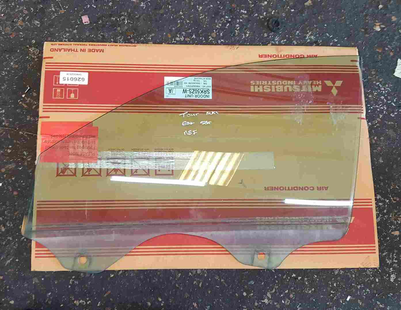 Volkswagen Touareg 2002-2007 Passenger NSF Front Window Glass