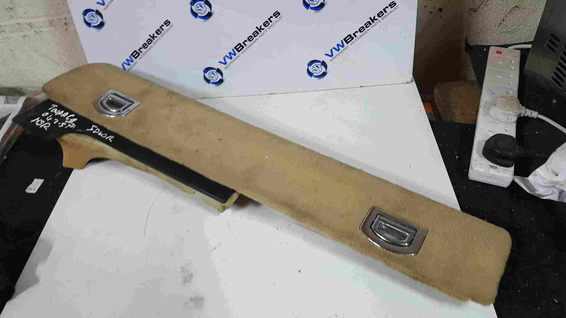 Volkswagen Touareg 2002-2007 Passenger NSR Rear Hook Panel