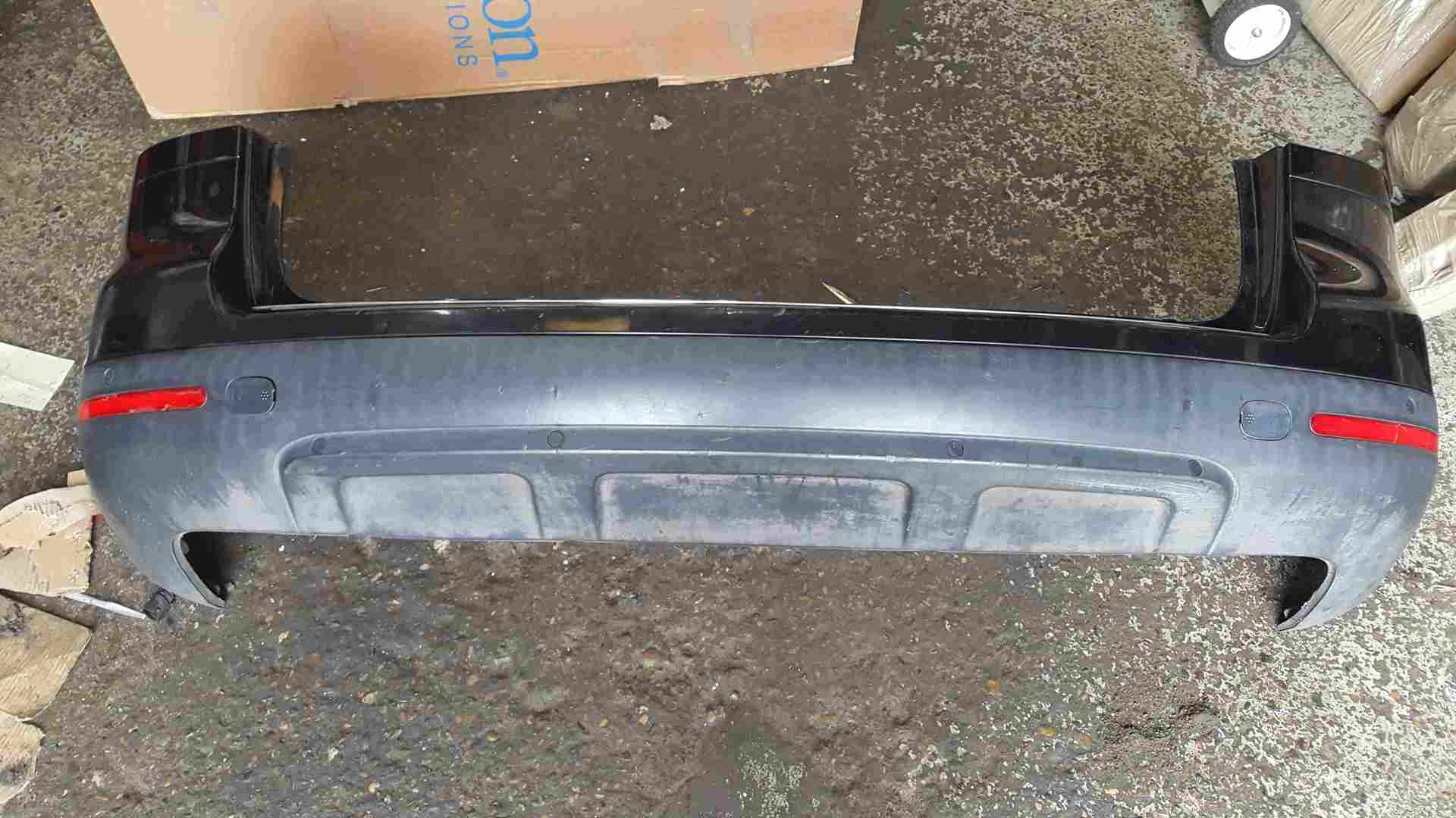 Volkswagen Touareg 2002-2007 Rear Bumper Black LC9Z