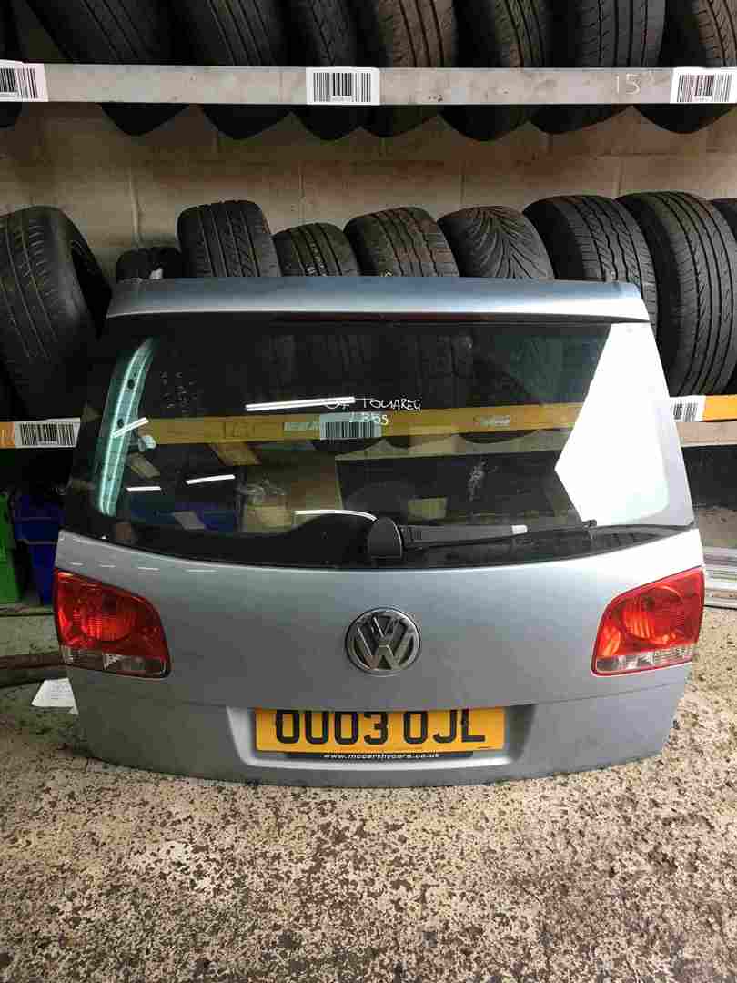 Volkswagen Touareg 2002-2007 Rear Tailgate Boot Blue Grey Silver LB5S