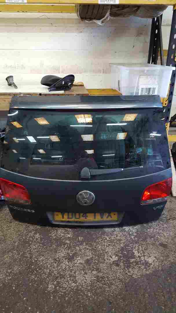 Volkswagen Touareg 2002-2007 Rear Tailgate Boot Grey LD7U V10