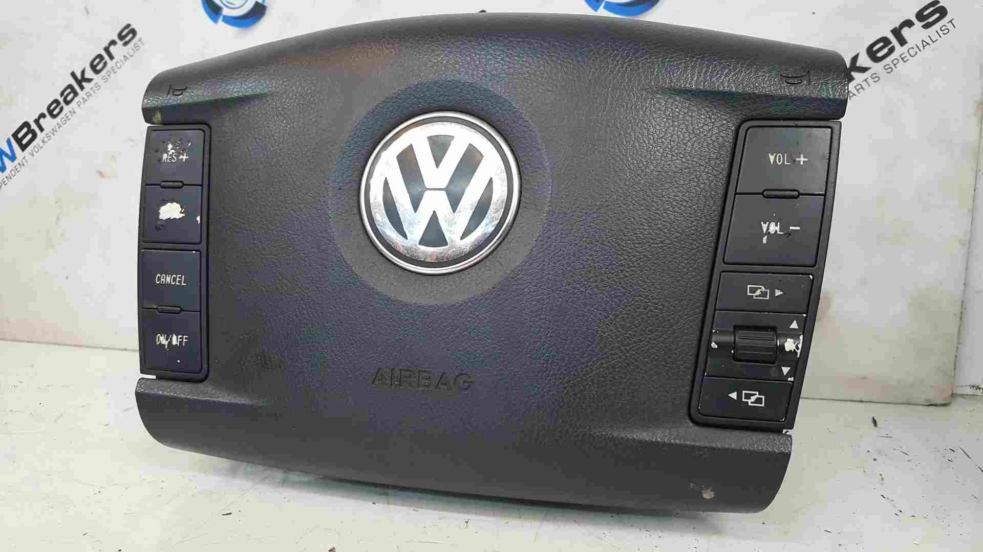 Volkswagen Touareg 2002-2007 Steering Wheel Airbag With Buttons 7l6880201cp