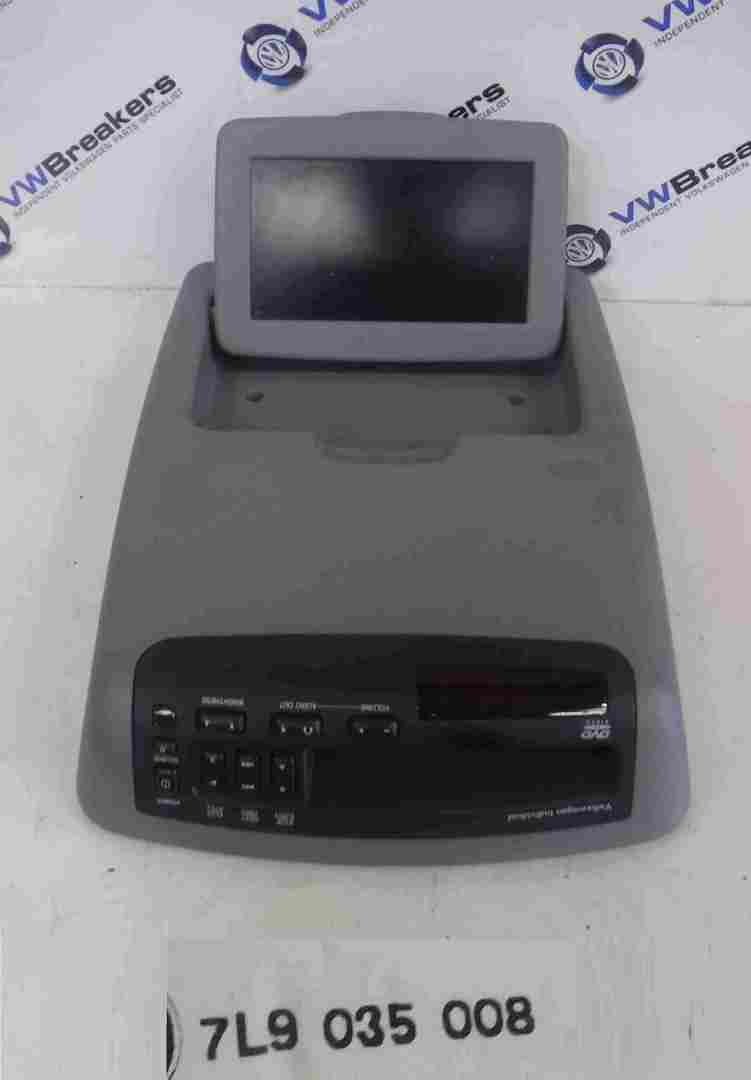 Volkswagen Touareg 2002 2010 Ceiling Monitor Dvd Player Display Panel 7l9035008