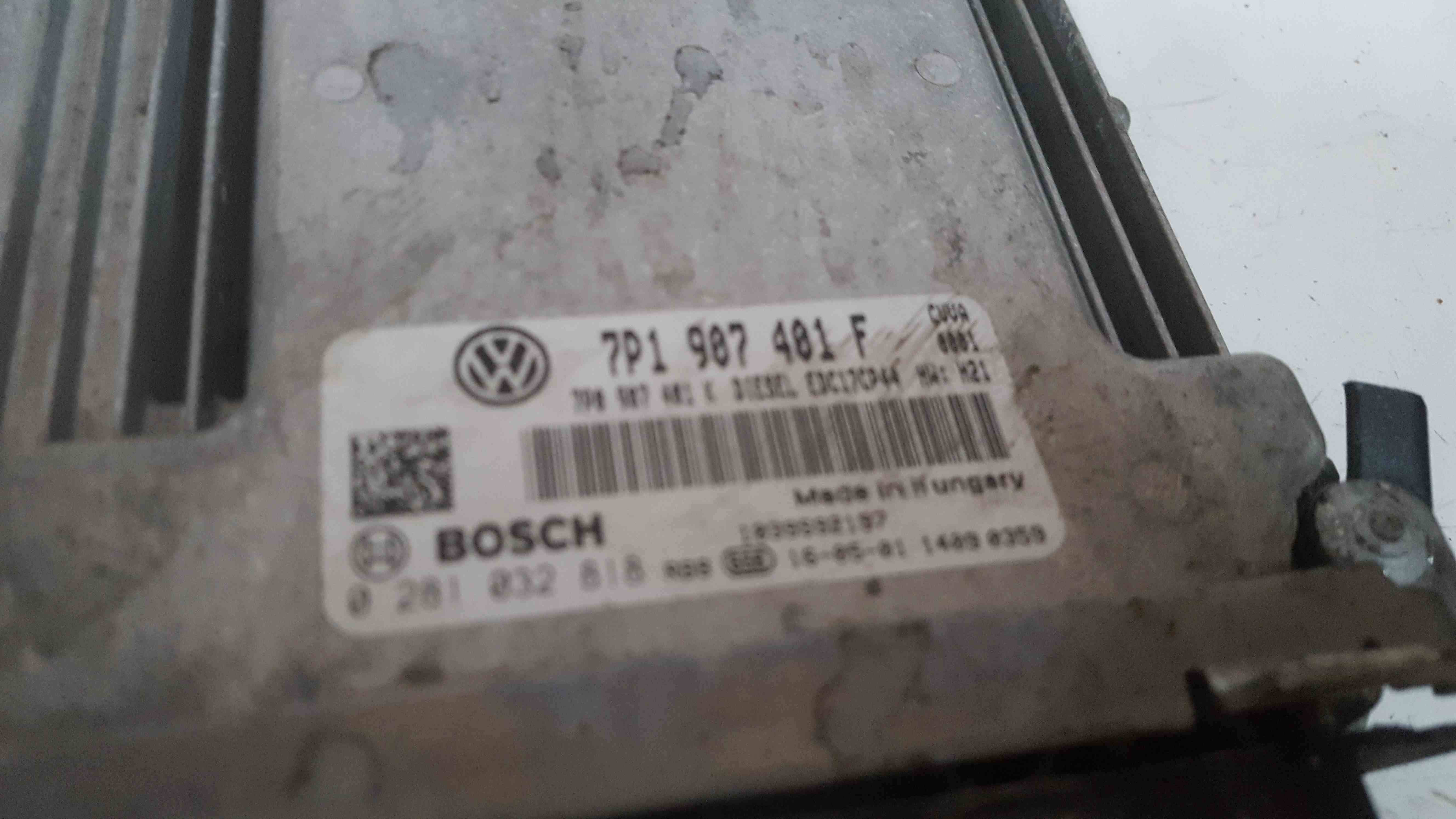 Volkswagen Touareg 2010-2018 3.0 TDI Engine Control Unit ECU Computer 7P1907401F