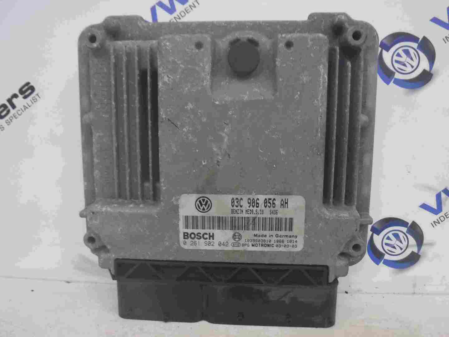 Volkswagen Touran 2003-2006 1.6 16v ECU Computer Engine Control Unit 03C906056AH