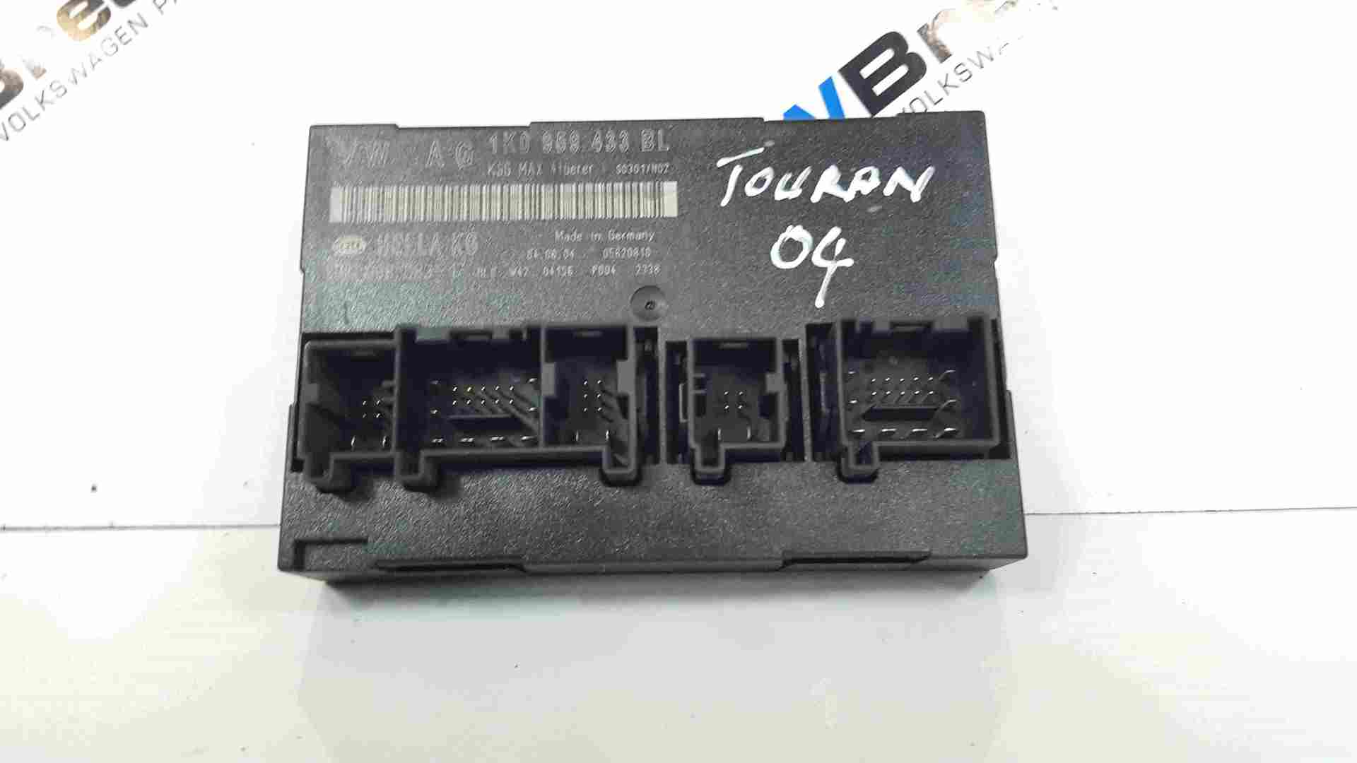 Volkswagen Touran 2003-2006 Central Locking Control Module ECU 1K0959433BL