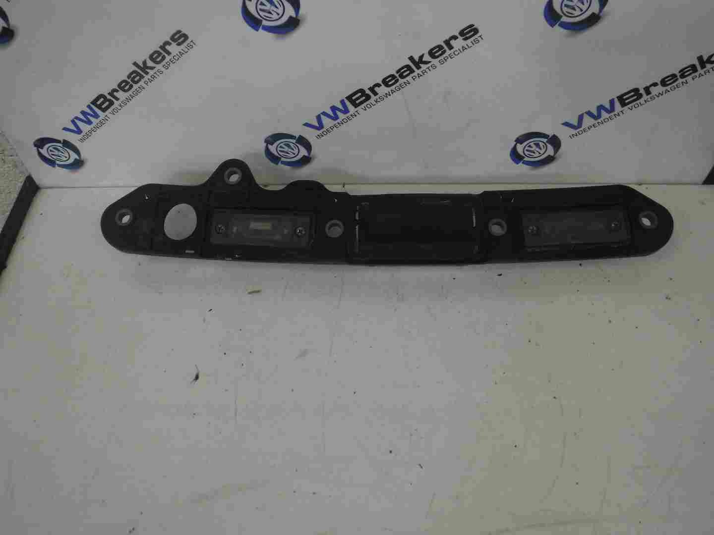 Volkswagen Touran 2003-2006 Number Plate Lights + Panel