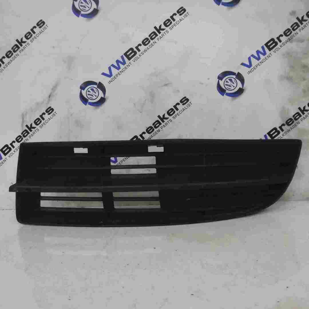 Volkswagen Touran 2003-2006 Passenger NSF Front Bumper Bottom Grill Insert