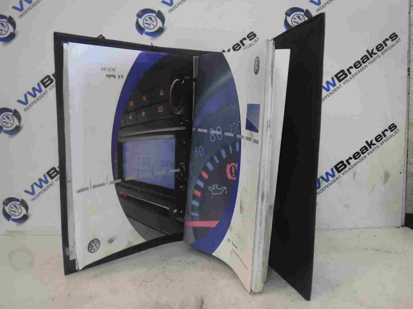 Volkswagen Touran 2003-2010 Document Log Book Folder Service Booklet