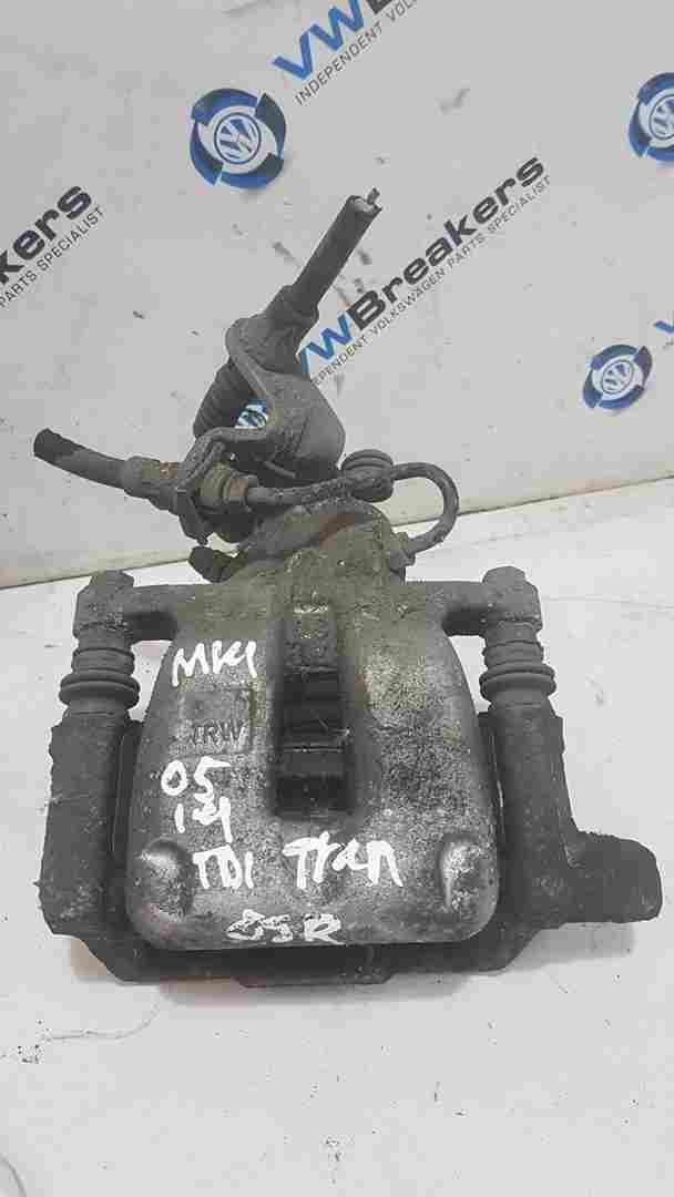 Volkswagen Touran 2006-2010 1.9 TDI Drivers OSR Rear Brake Caliper + Carrier