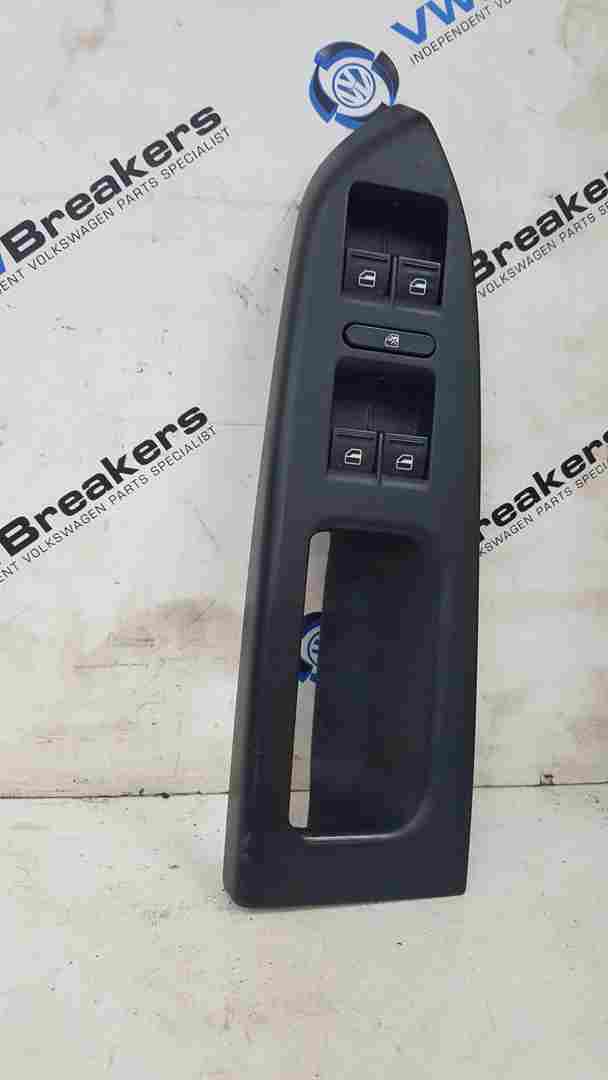 Volkswagen Touran 2006-2010 Drives OSF Front Window Master Switch Switches Panel