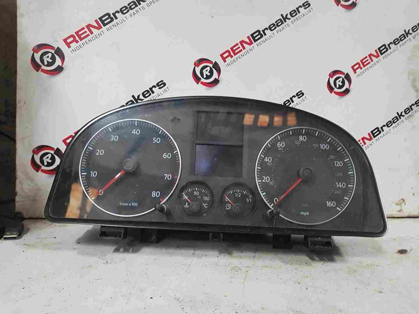 Volkswagen Touran MK1 2006-2010 Instrument Panel Dials Cluster Clocks 1T0920964