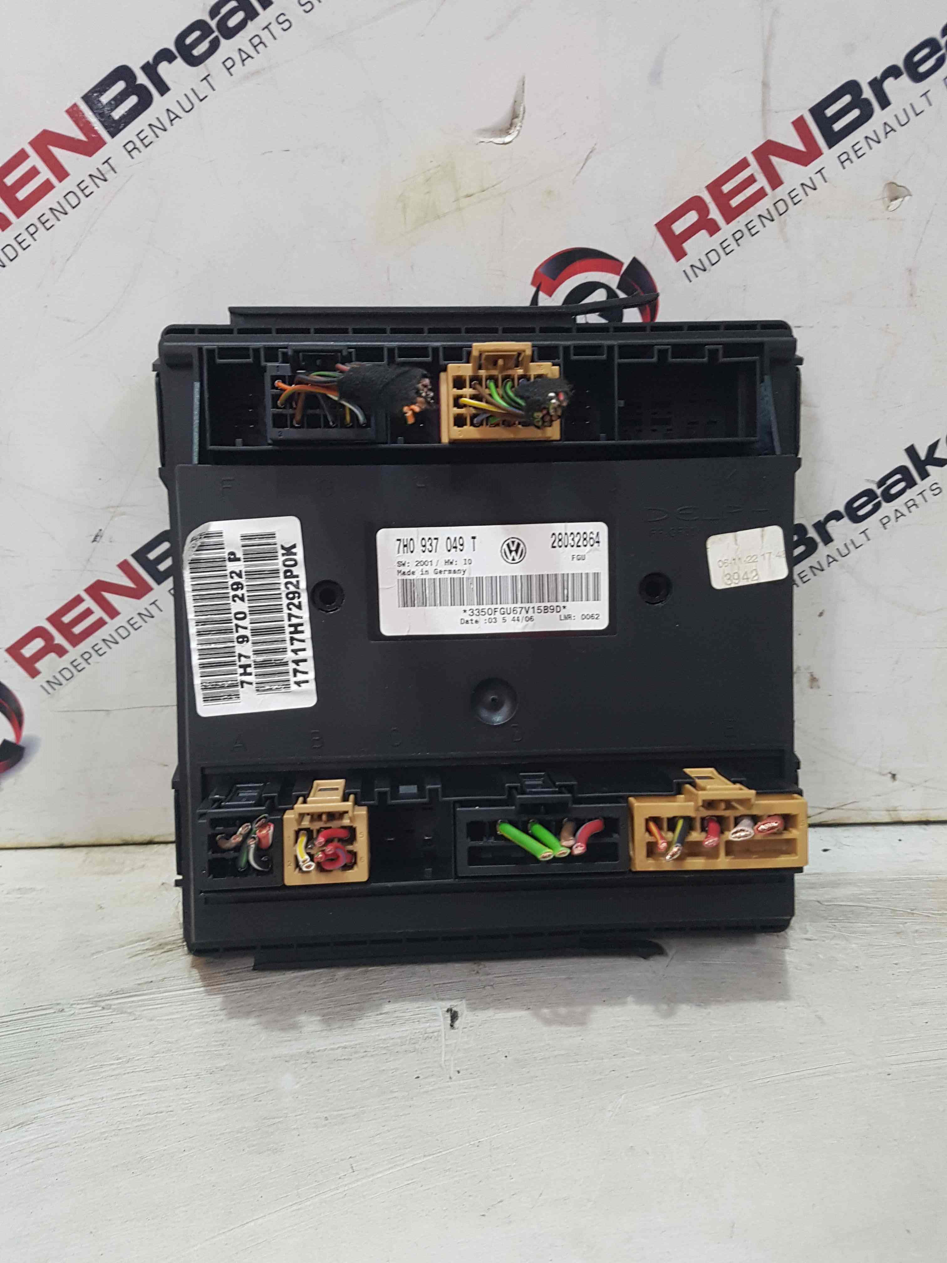Volkswagen Transporter Caravelle T5 2003-2009 BCM Body Control Module 7H0937049t