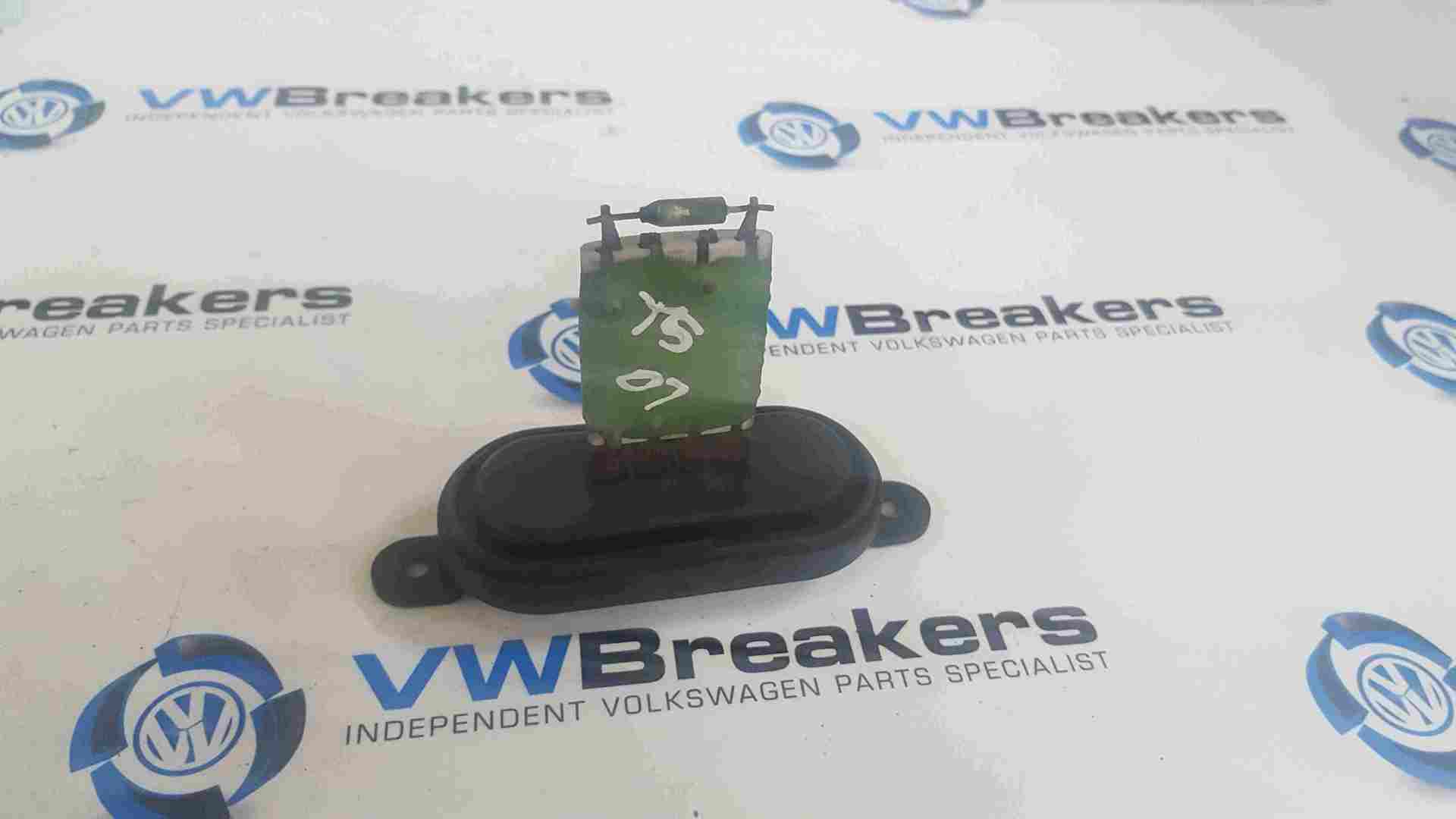 Volkswagen Transporter T5 20032009 Heater Blower Motor Resistor