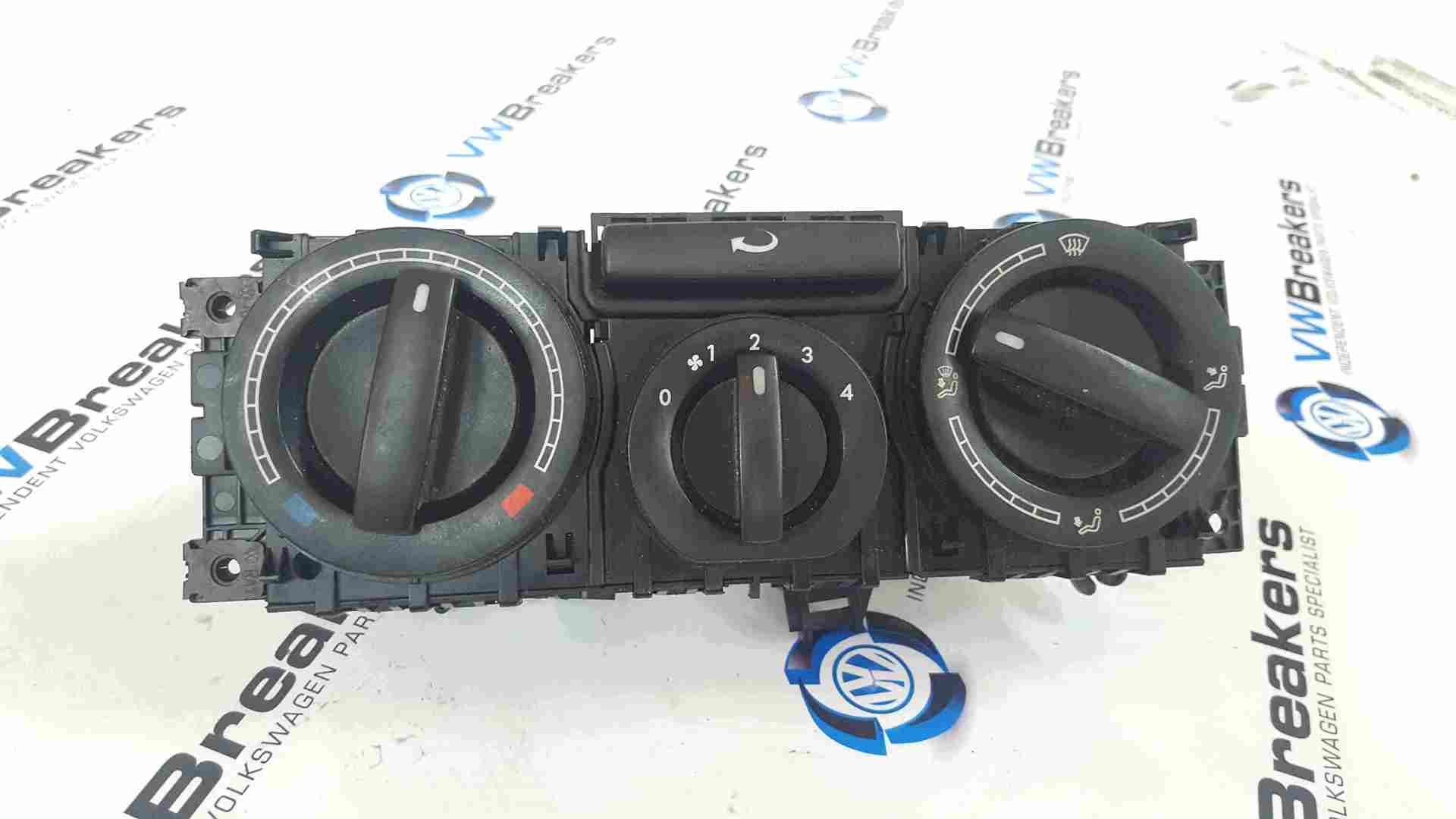 Volkswagen Transporter T5 20032009 Heater Controls Switches Panel
