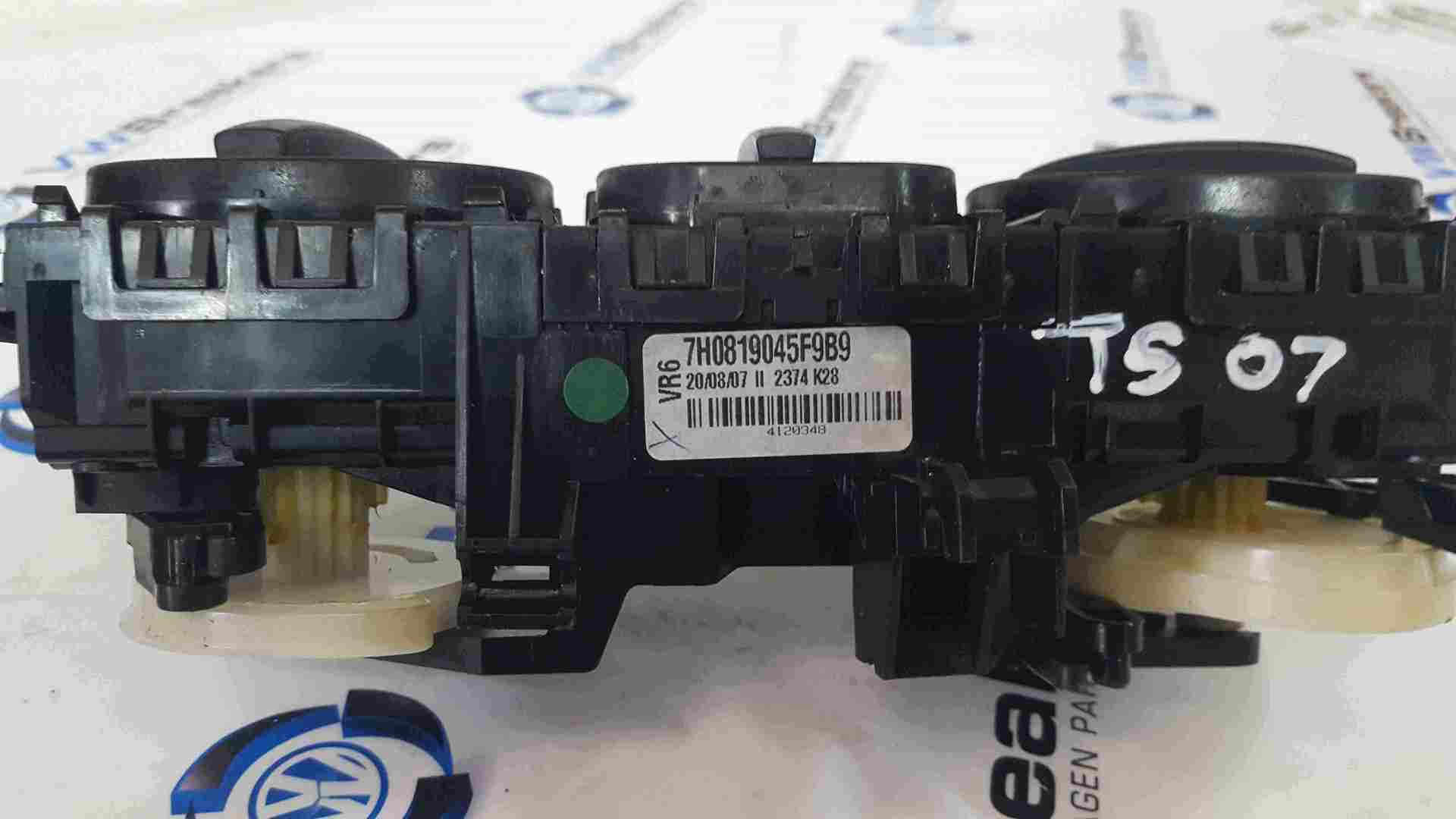 Volkswagen Transporter T5 20032009 Heater Controls Switches Panel