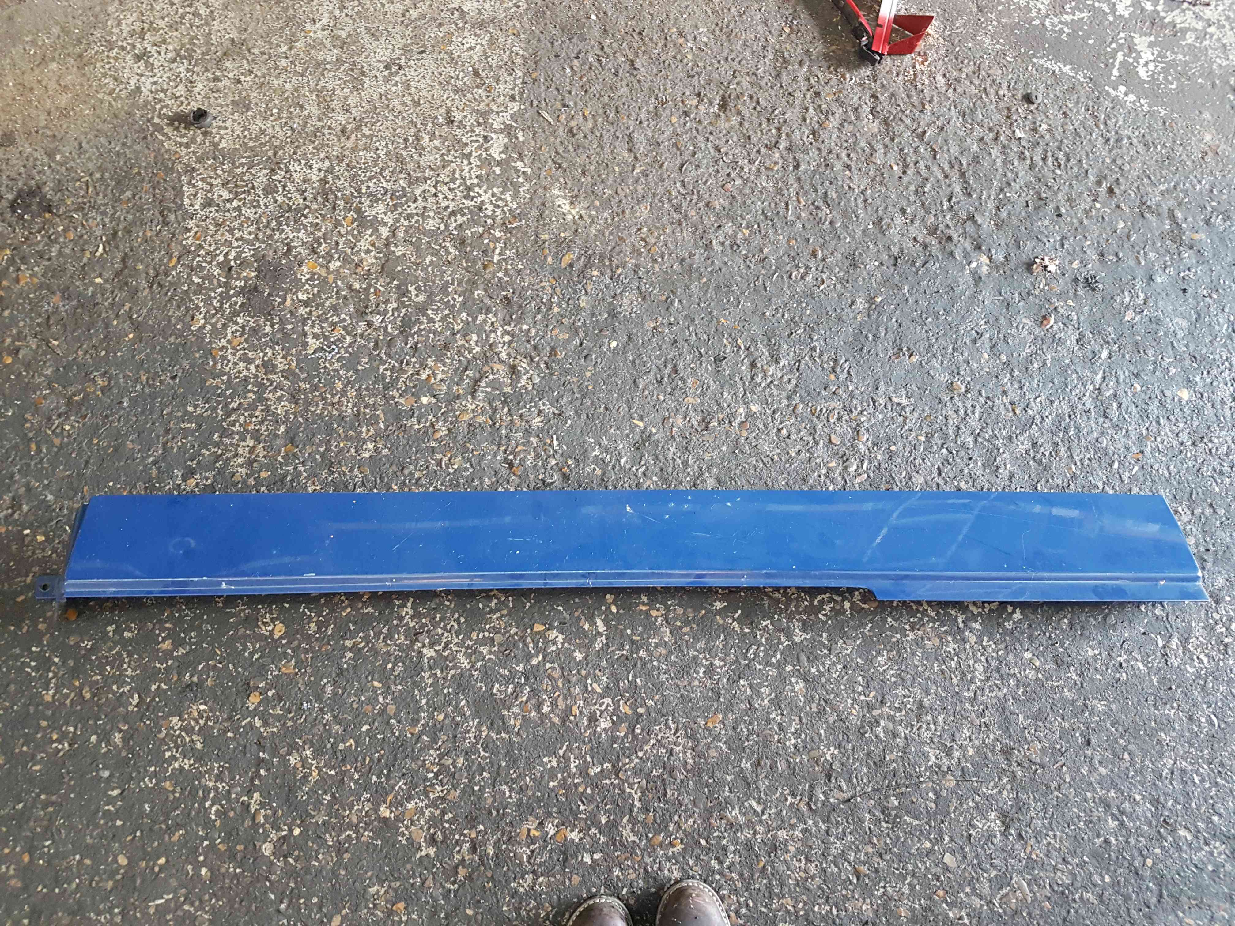 Volkswagen Transporter T5 2003-2009 Passenger Ns Rail Cover Trim Ll5m Blue