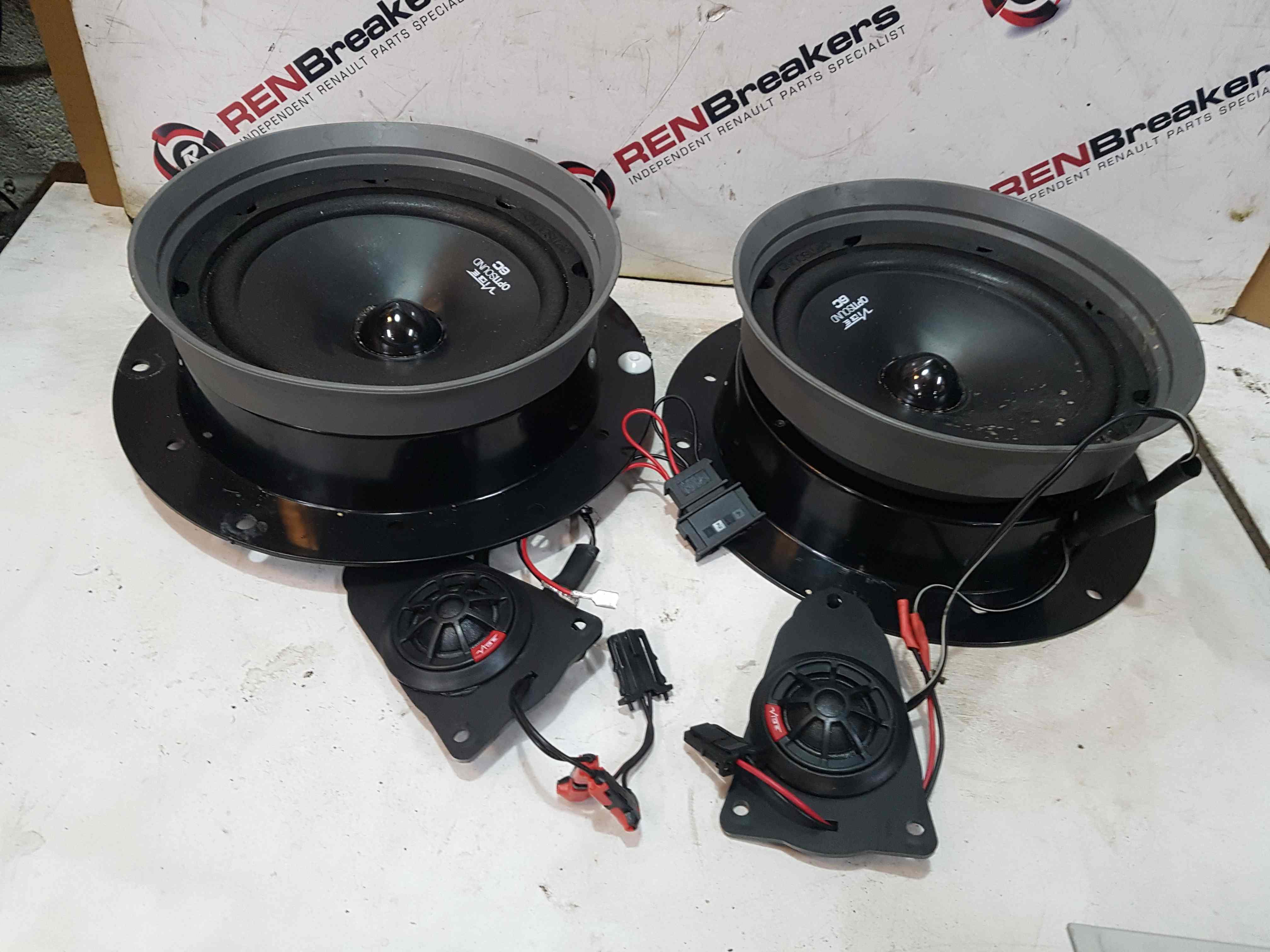 Volkswagen Transporter T5 2003-2009 Vibe Speakers + Tweeters Optisound 6C 6