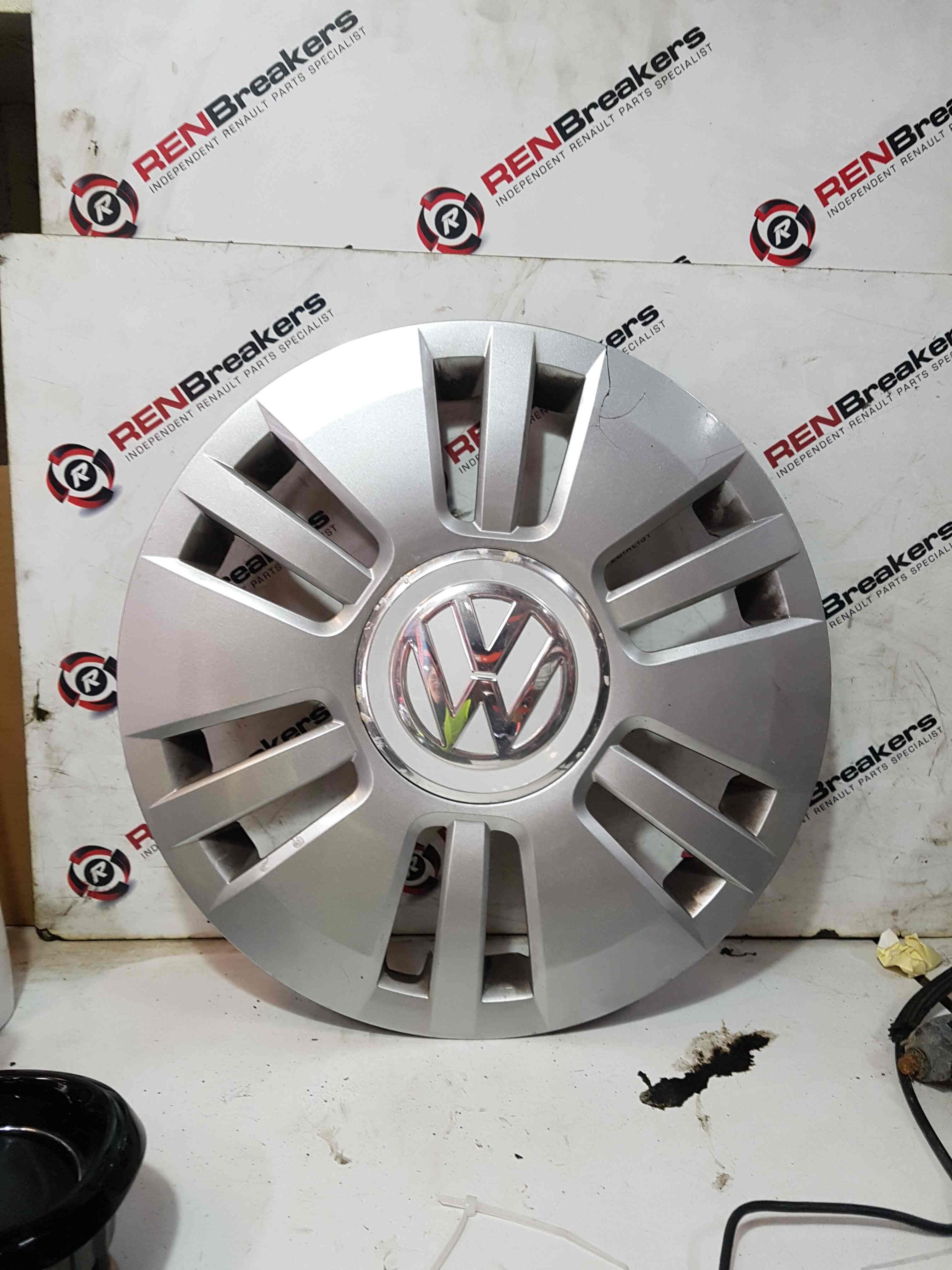 Volkswagen Up 2011-2017 14Inch Wheel Cover Trim 1S0601147d Cracked