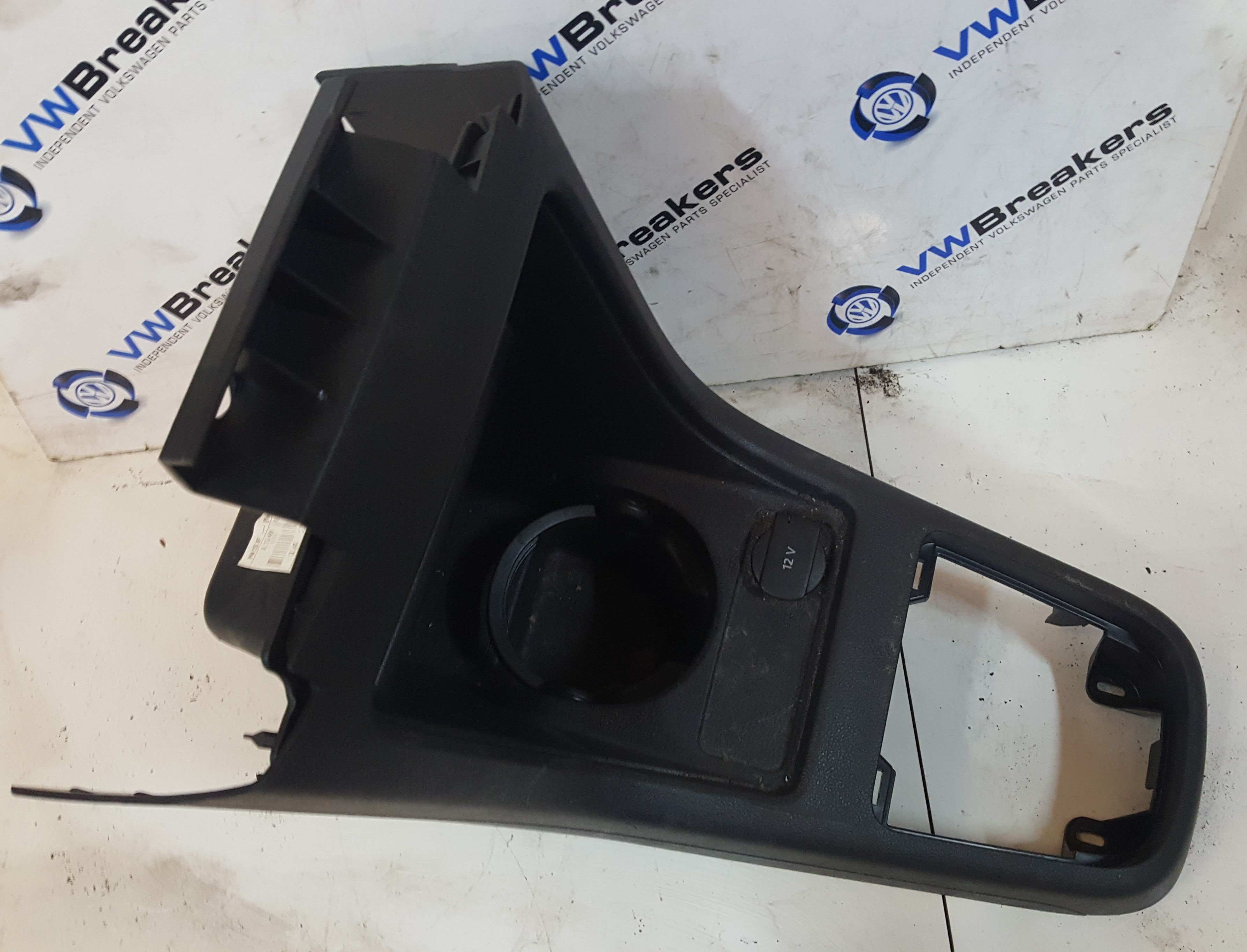 Volkswagen Up 2011-2017 Centre Console Gear Surround 12V CUP Holder 1s0863680bc