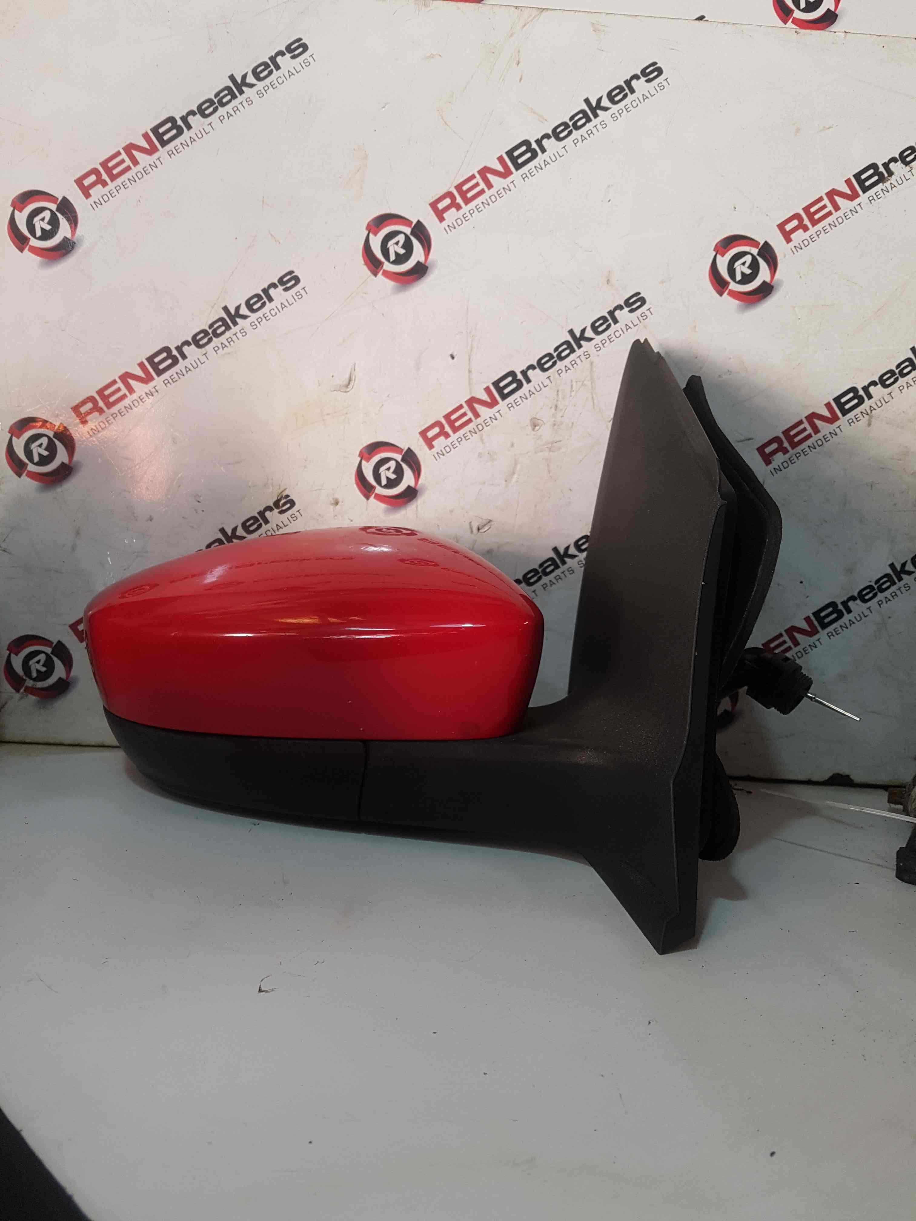 Volkswagen Up 2011-2017 Drivers Os Wing Mirror Red LY3D Manual