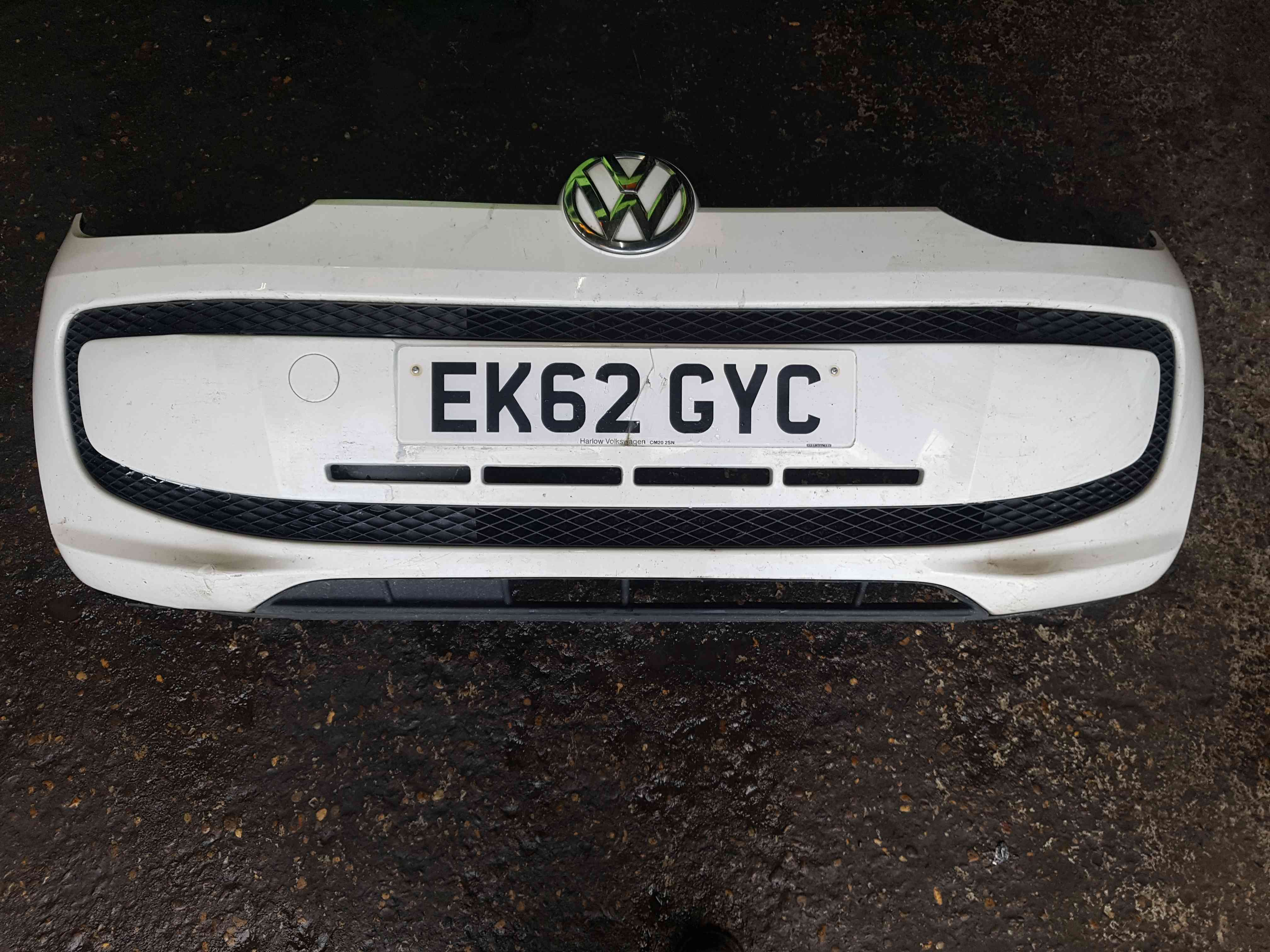 Volkswagen Up 2011-2017 Front Bumper White Lb9a