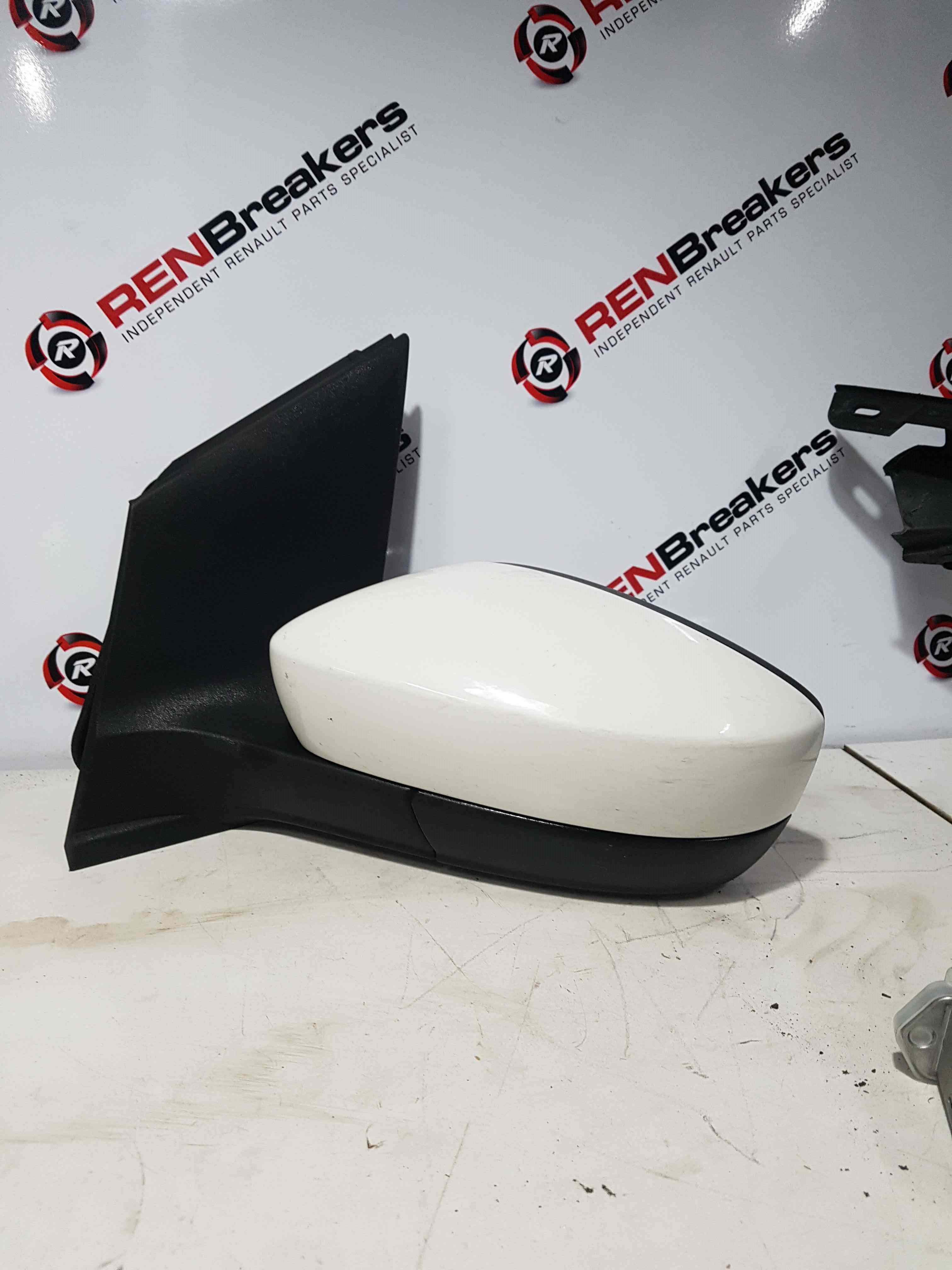 Volkswagen Up 2011-2017 Passenger NSF Front Wing Mirror White Lb9a Manual