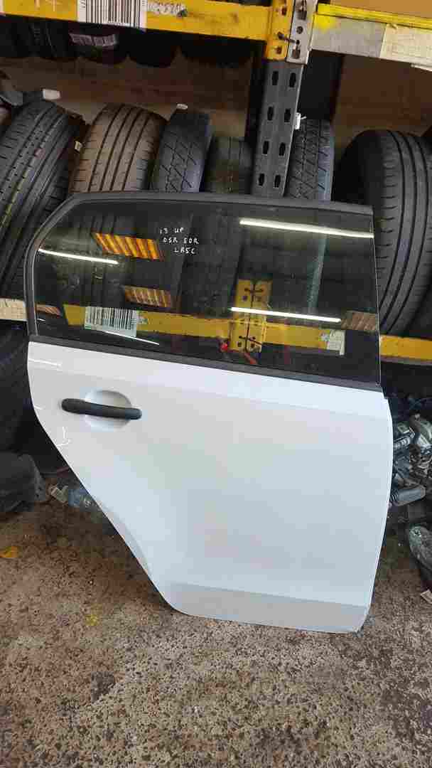 Volkswagen Up 2011-2017 Passenger NSR Rear Door White Lb9a