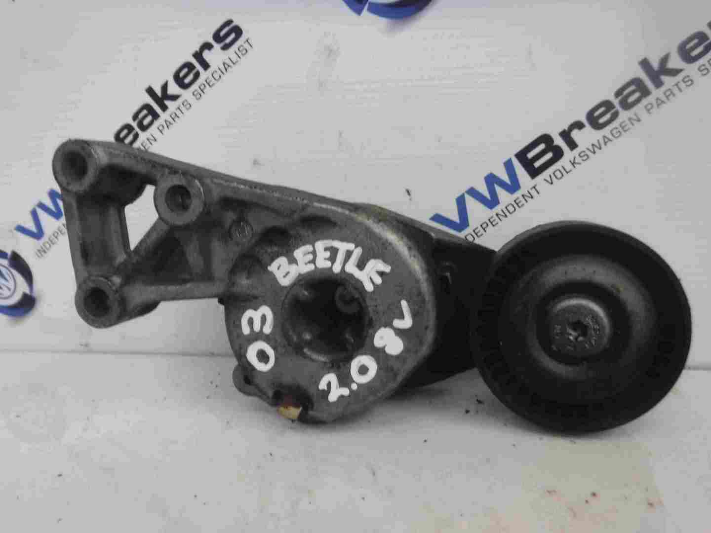 Volkswagen Beetle 1998-2006 2.0 Aux Belt Tensioner Pulley Bracket 06A903315E