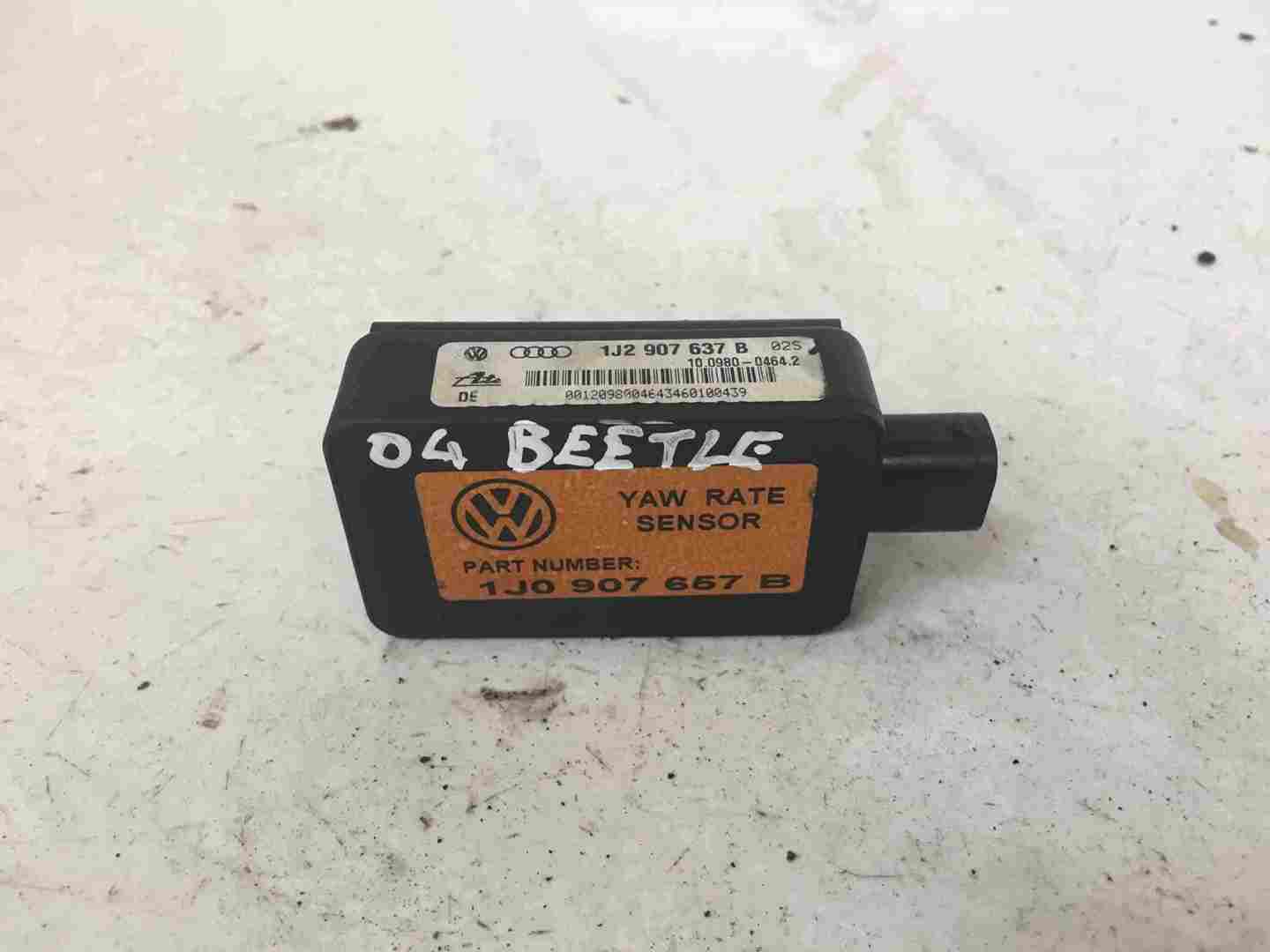 Volkswagen Beetle 1998-2006 ESP YAW Rate Sensor 1J2907637B 1j0907657b