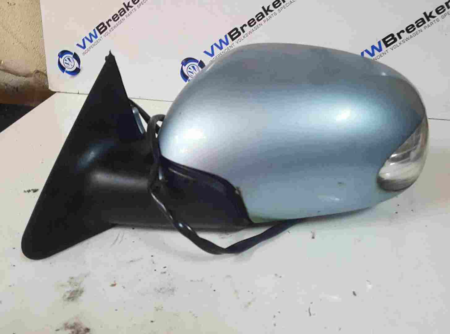 Volkswagen Beetle 1998-2006 Passenger NS Wing Mirror Blue LB5Q