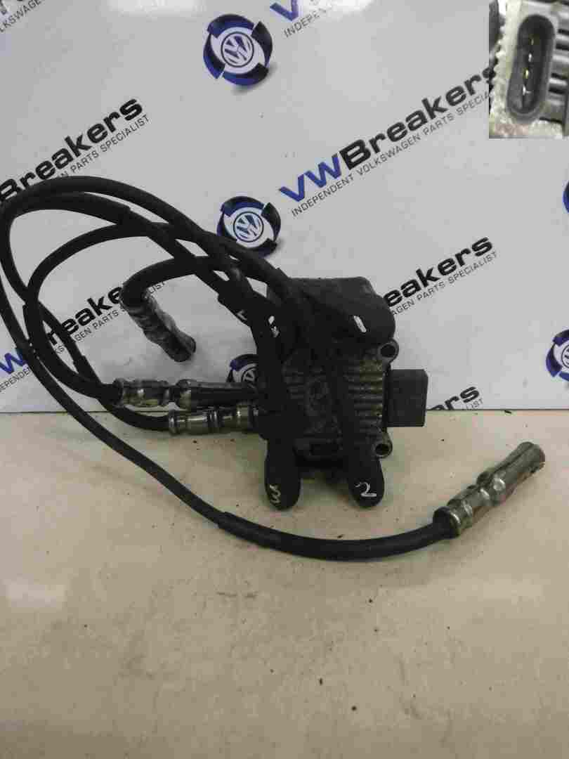 Volkswagen Beetle 1998-2006 1.6 8v Ignition Coil Pack + Leads AYD 032905106B