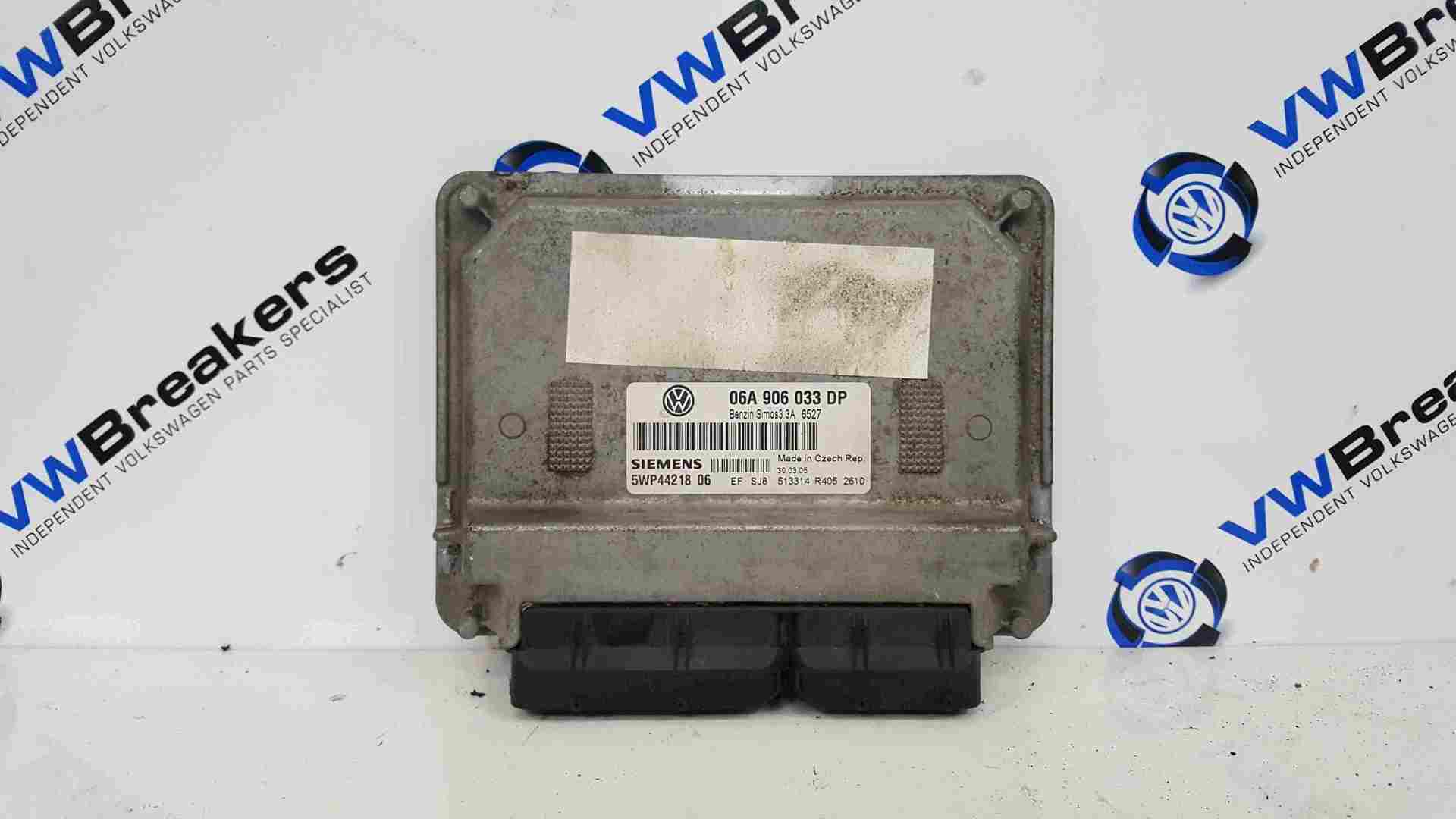 Volkswagen Beetle 1999-2006 1.6 Engine Control Unit ECU Module 06A906033DP