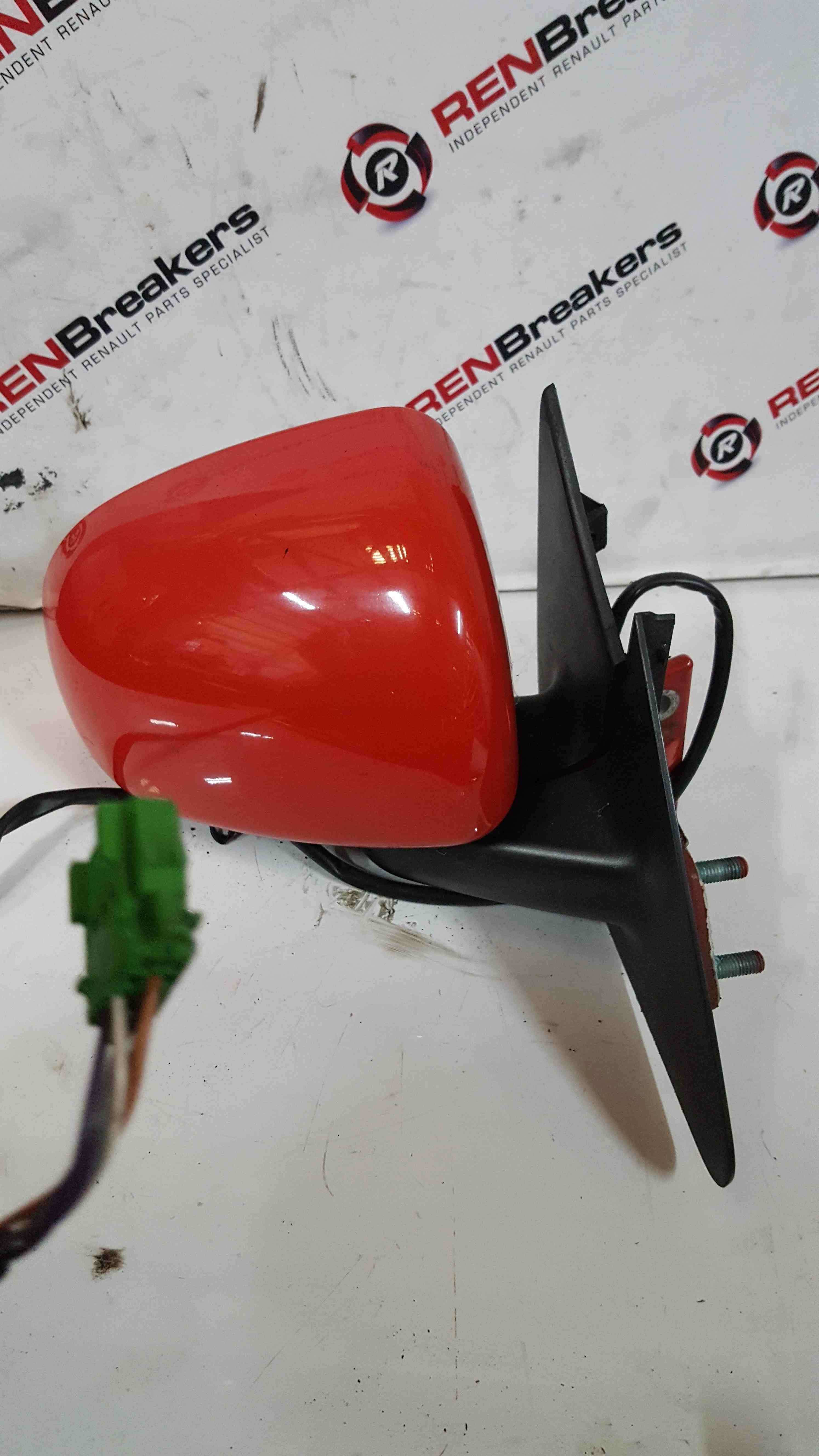 Volkswagen Beetle 1999-2006 Drivers Os Wing Mirror RED Lg3l
