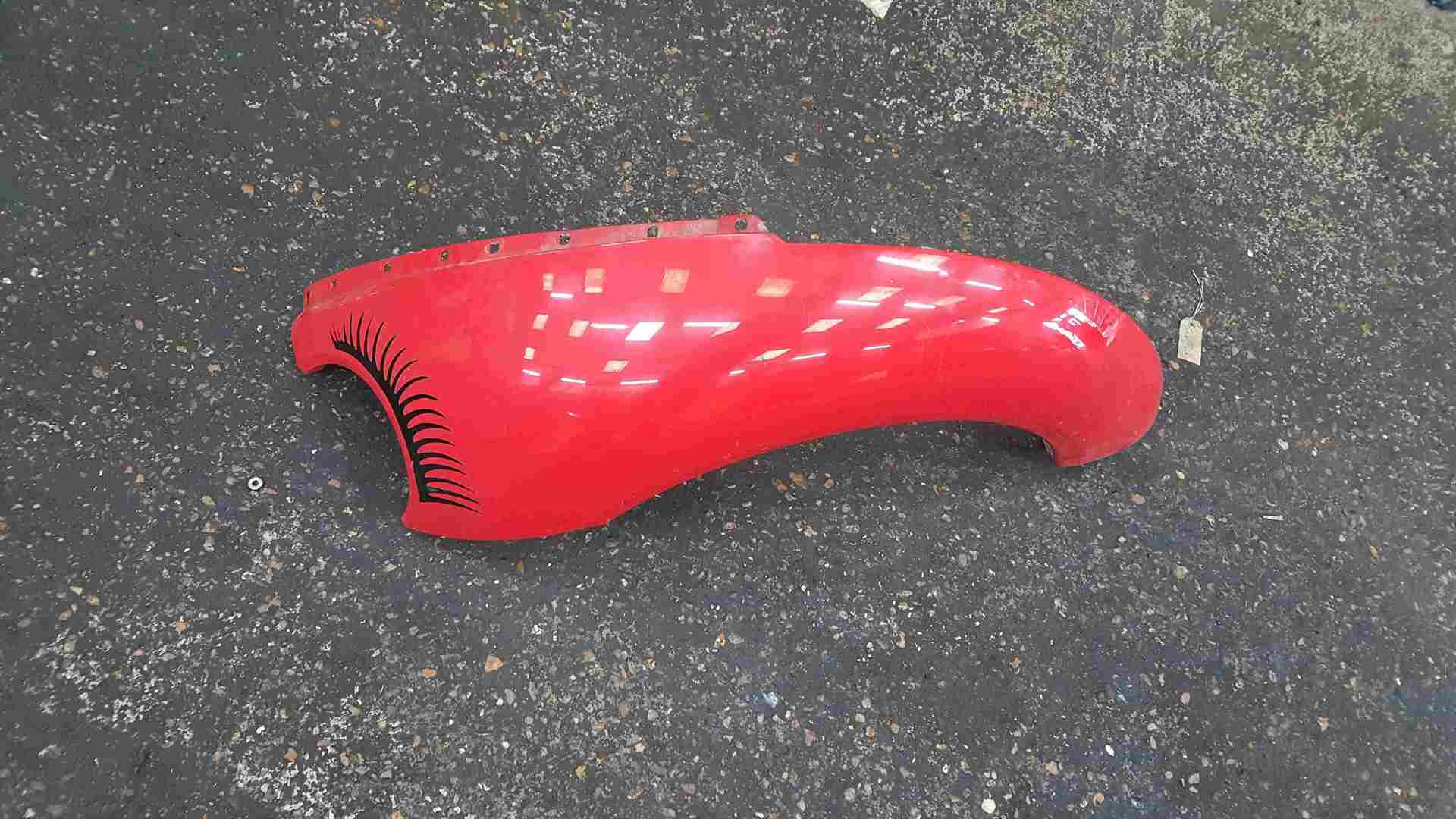 Volkswagen Beetle 1999-2006 Passenger NSF Front Arch Liner Wing Red LG3L
