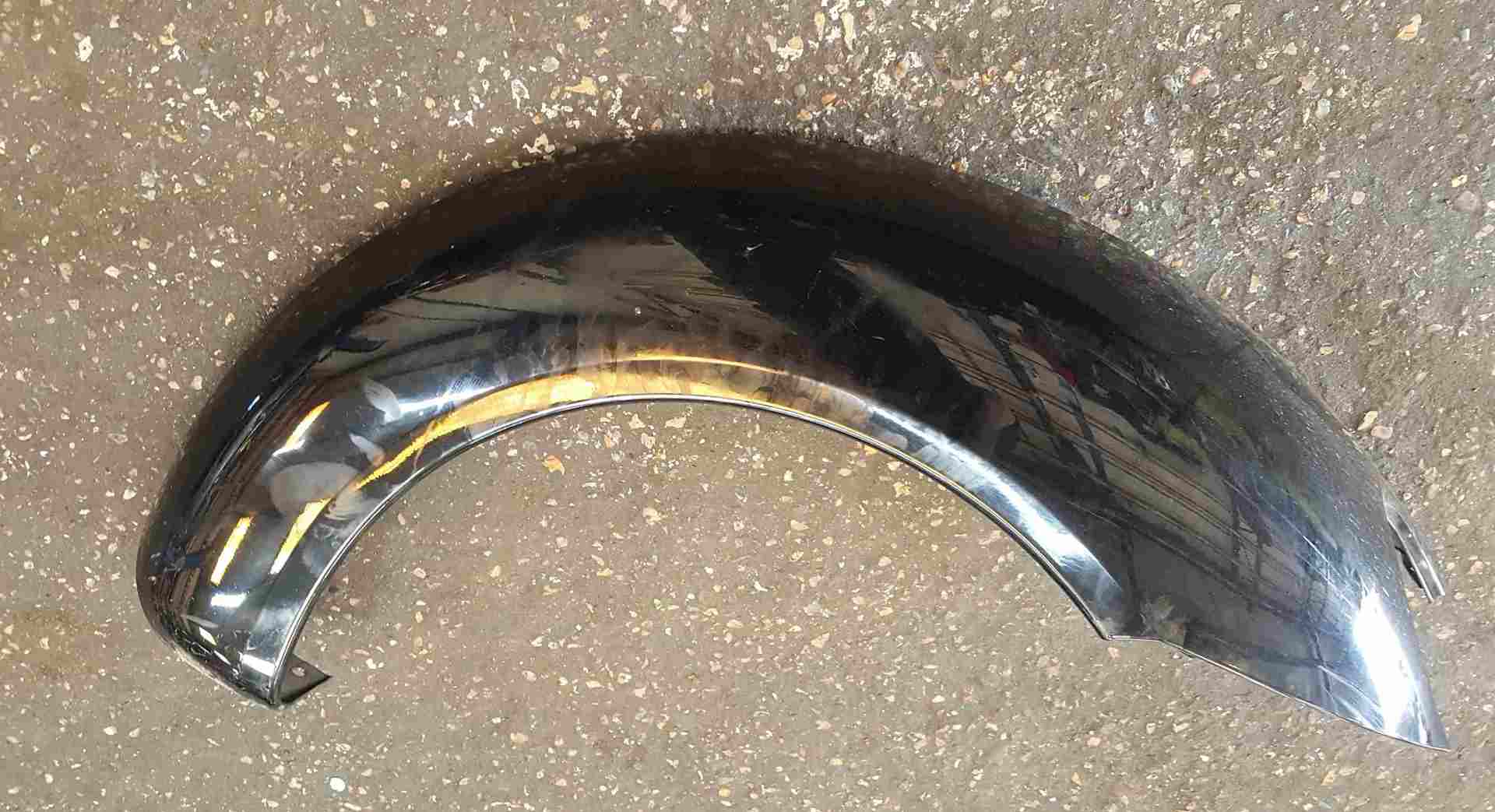 Volkswagen Beetle 1999-2006 Passenger NSR Rear Wing Arch Black L041