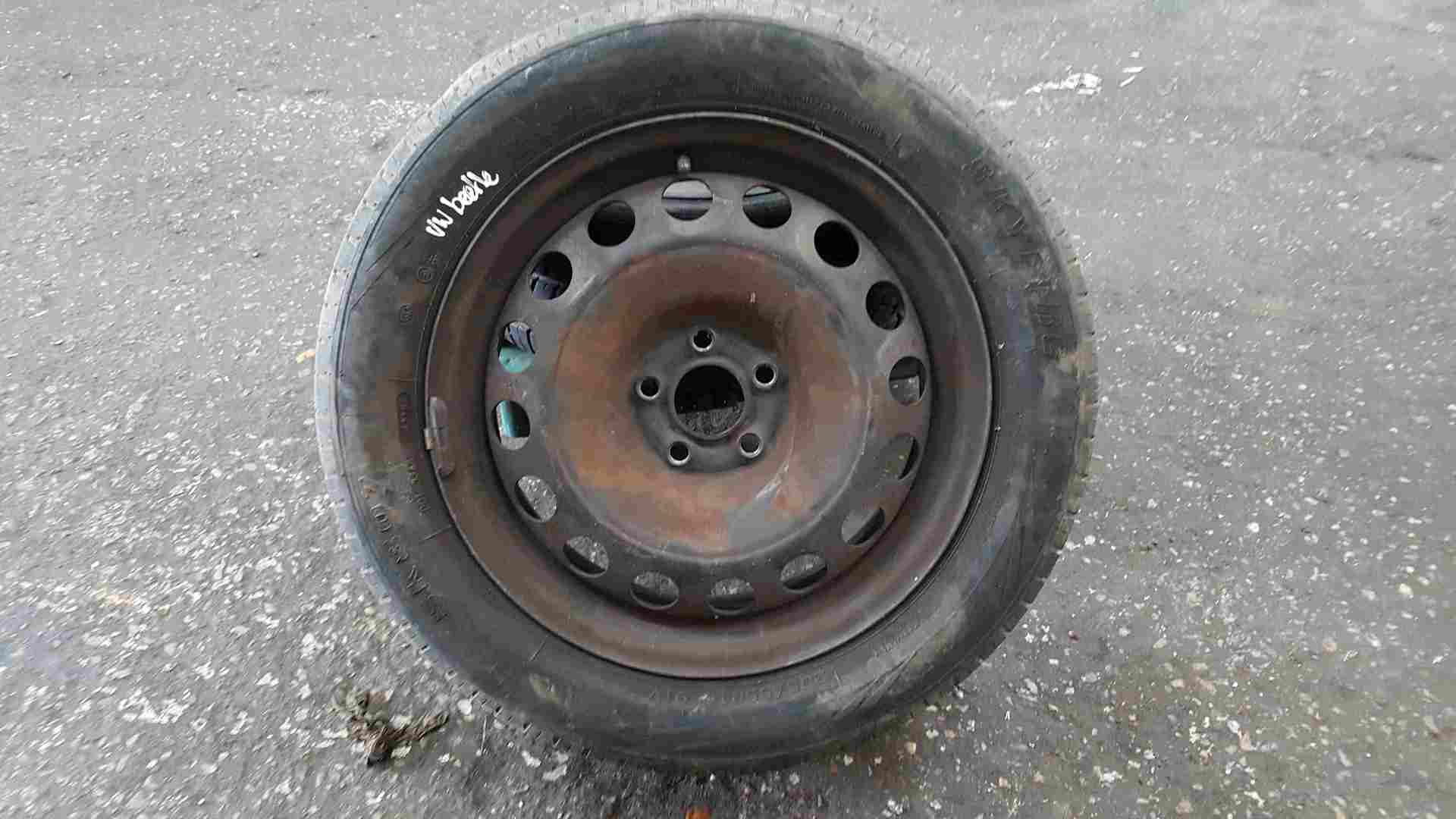 Volkswagen Beetle 1999-2006 Steel Wheel Rim  Tyre 205 55 16 7mm 1 4/5
