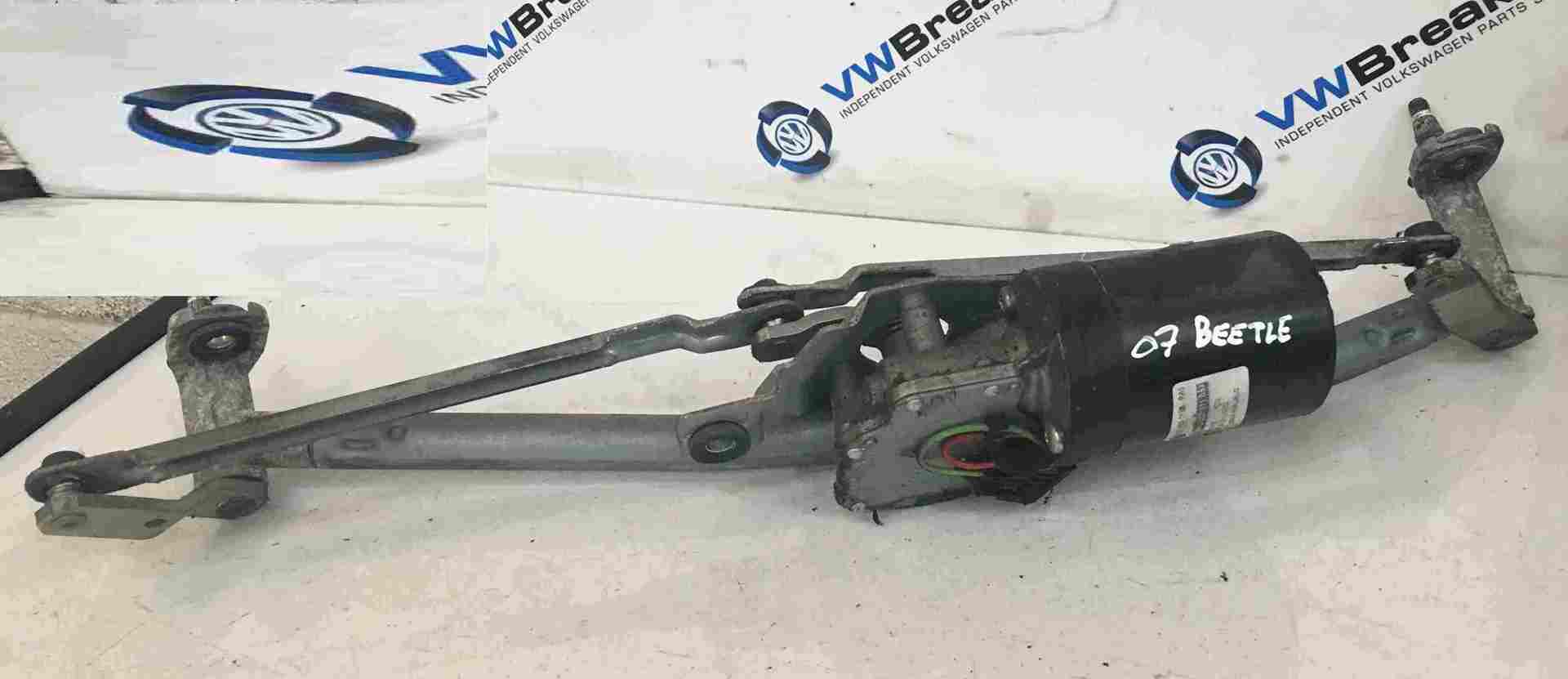 Volkswagen Beetle 2006-2011 Windscreen Wiper Motor + Linkage 1C2955113B