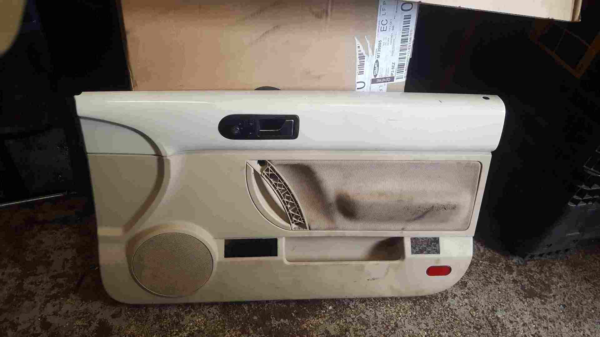 Volkswagen Beetle Convertible 2002-2006 Drivers OSF Front Door Card Beige