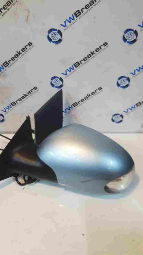 Volkswagen Beetle Convertible 2002-2006 Passenger Ns Wing Mirror Blue Lb5q