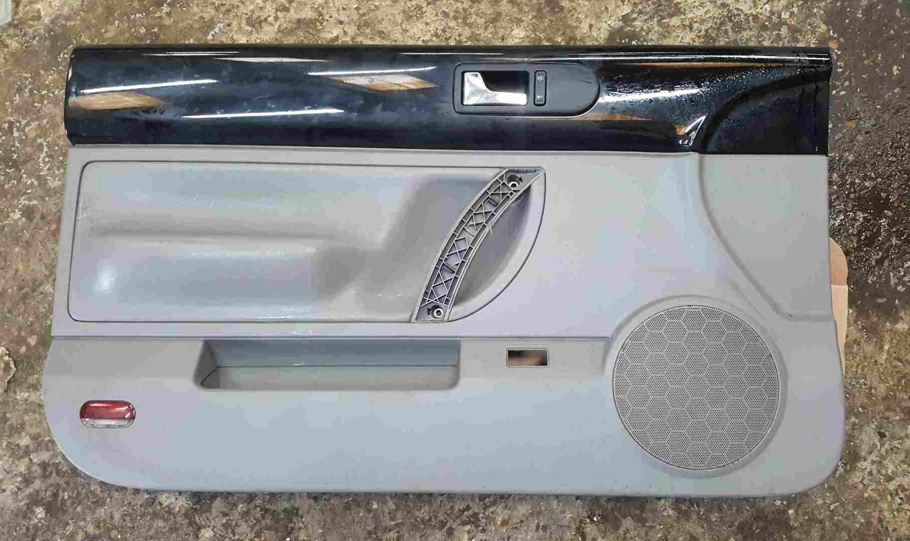 Volkswagen Beetle Convertible 2002-2006 Passenger NSF Front Door Card Black