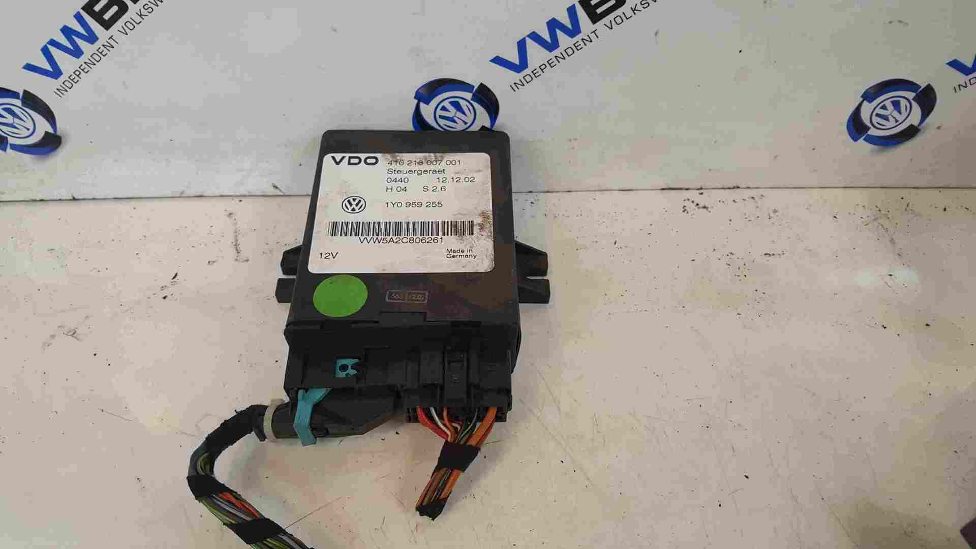 Volkswagen Beetle Convertible 2002-2006 Roof Hood Motor Module 1Y0959255