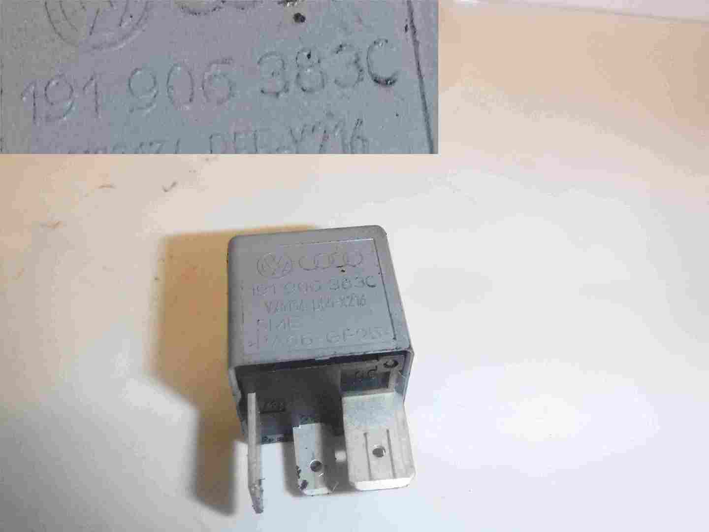Volkswagen Beetle Passat MK4 Golf Relay Grey Fuel Pump 191906383C 