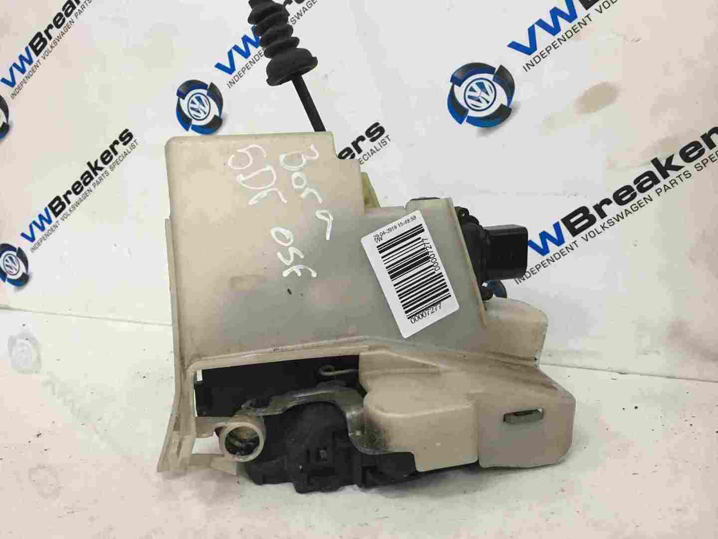 Volkswagen Bora 1998-2005 Drivers OSF Front Door Lock Mechanism