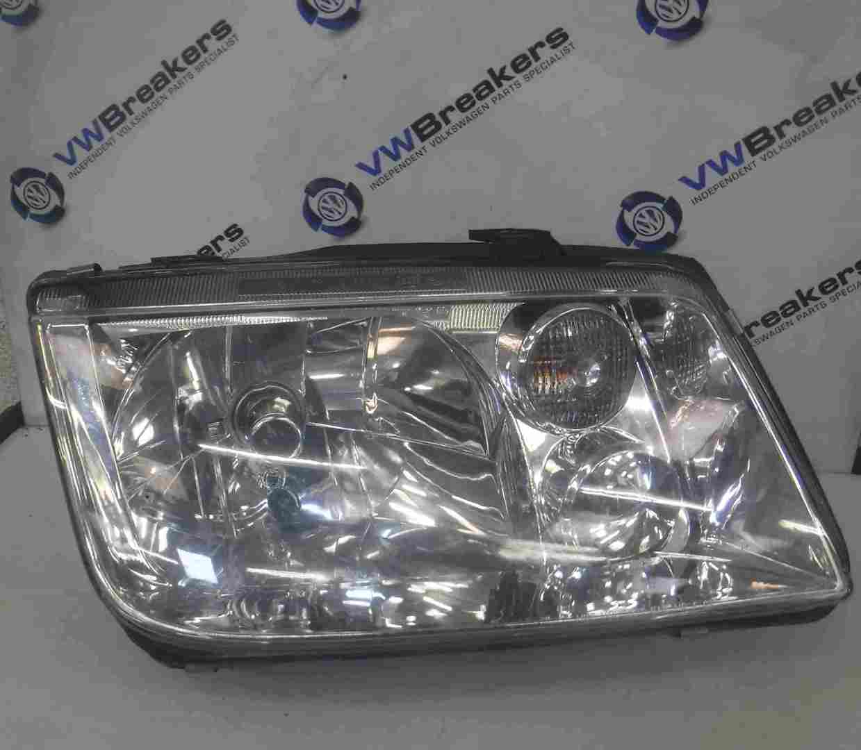 Volkswagen Bora 1998-2005 Drivers OSF Front Headlight