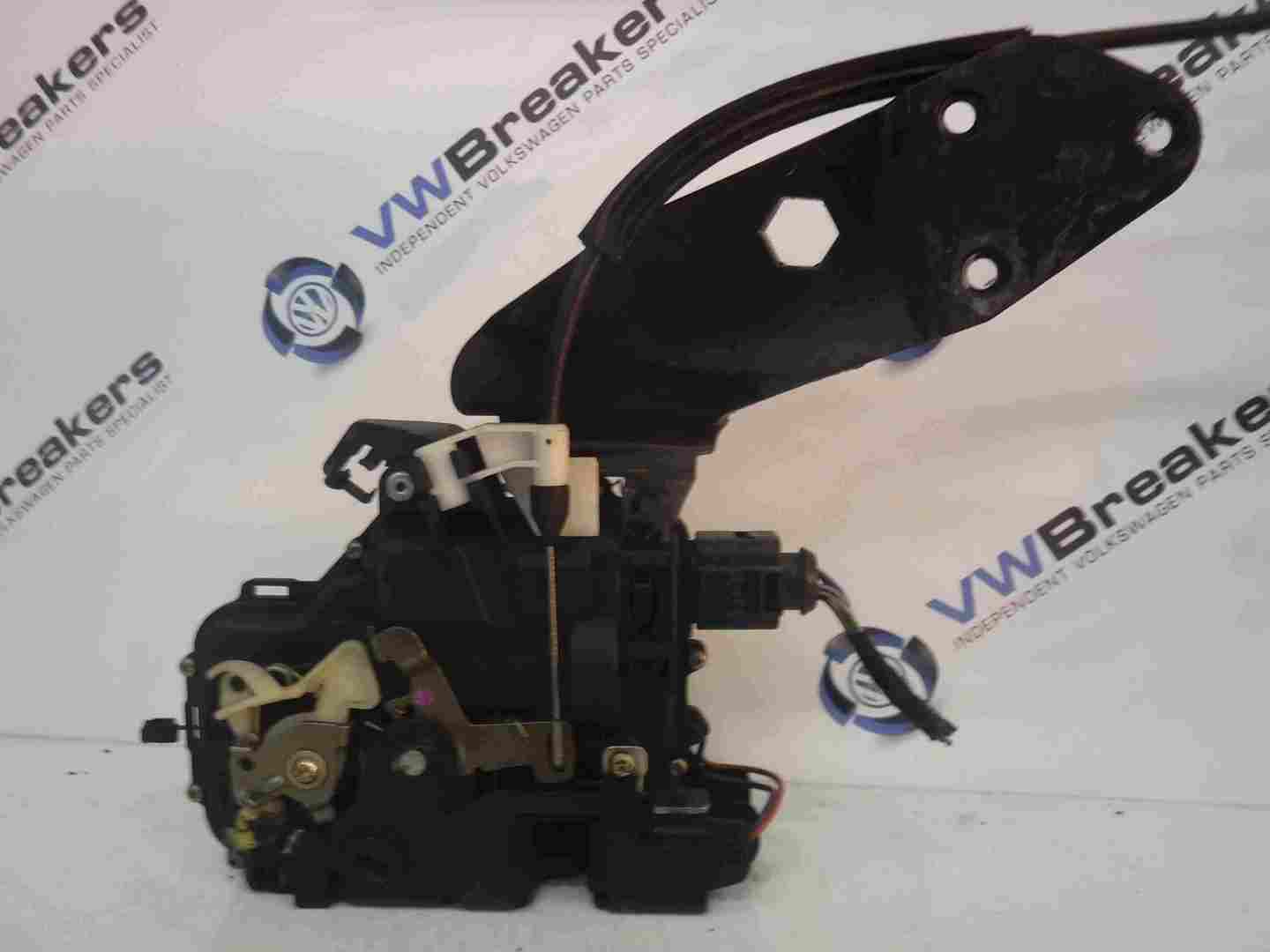 Volkswagen Bora 1998-2005 Passenger NSR Rear Door Lock Mechanism 3B4839015A