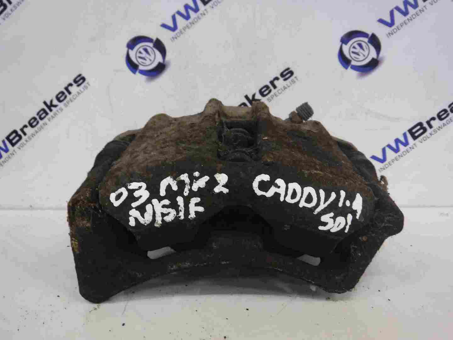 Volkswagen Caddy 1996-2004 1.9 sDi Passenger NSF Front Brake Caliper