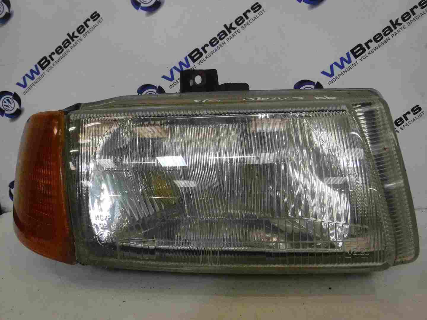 Volkswagen Caddy 1996-2004 Drivers OSF Front Headlight 6K5941010b